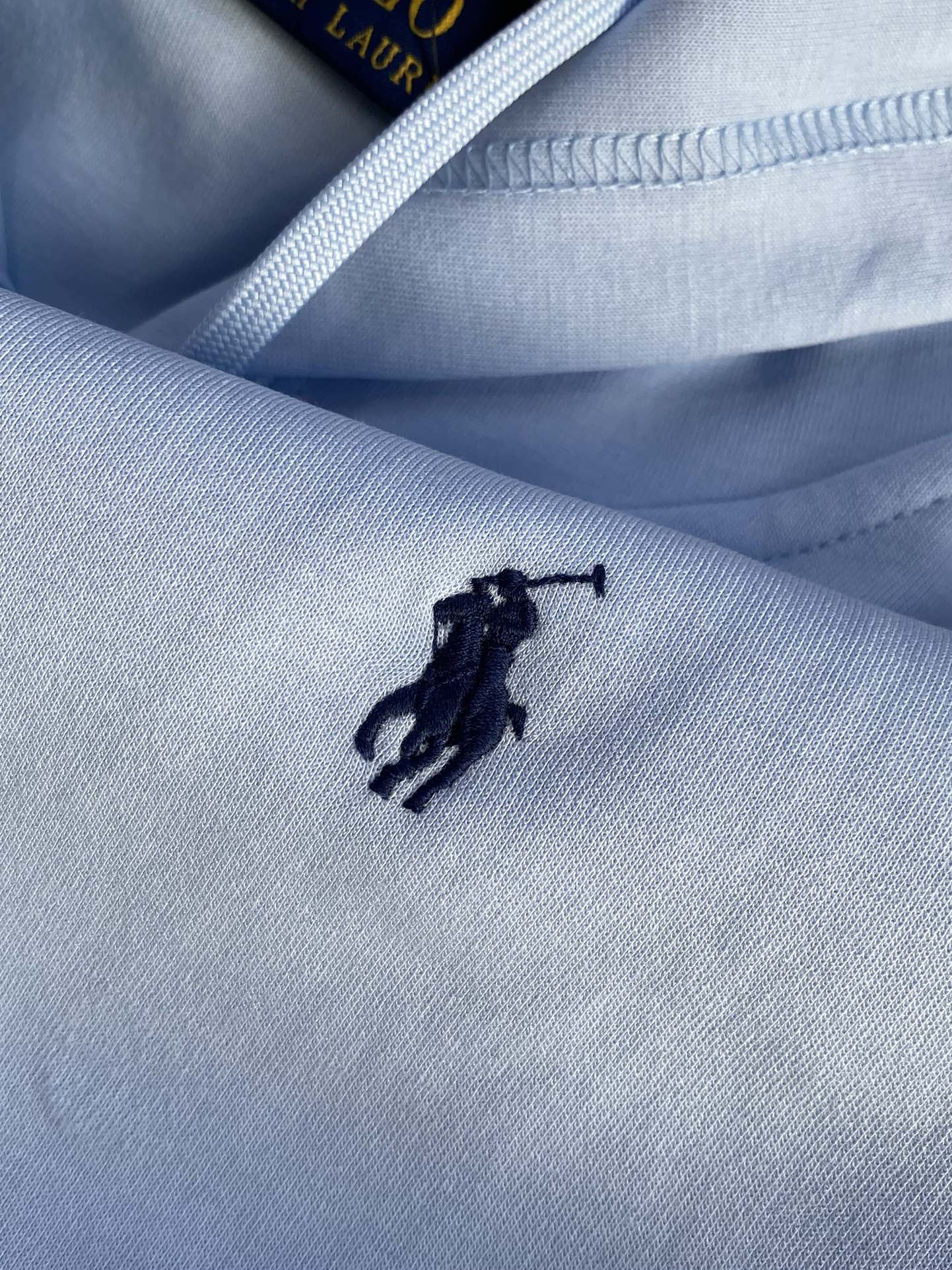 Polo Ralph Lauren Hellblaue Hoodie Jacke