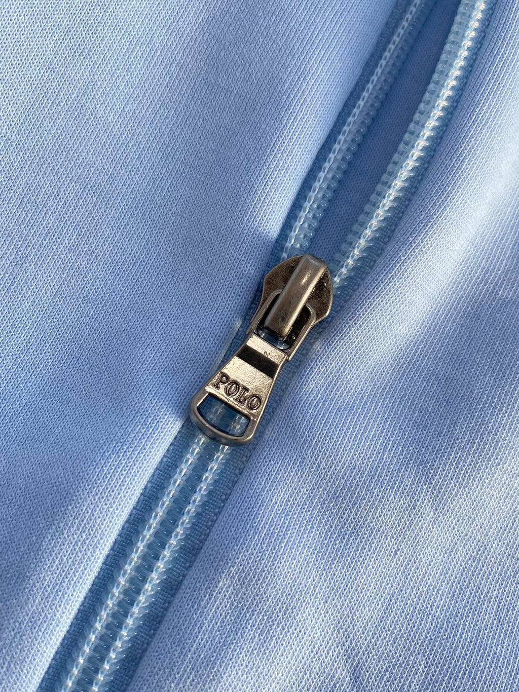 Polo Ralph Lauren Hellblaue Hoodie Jacke