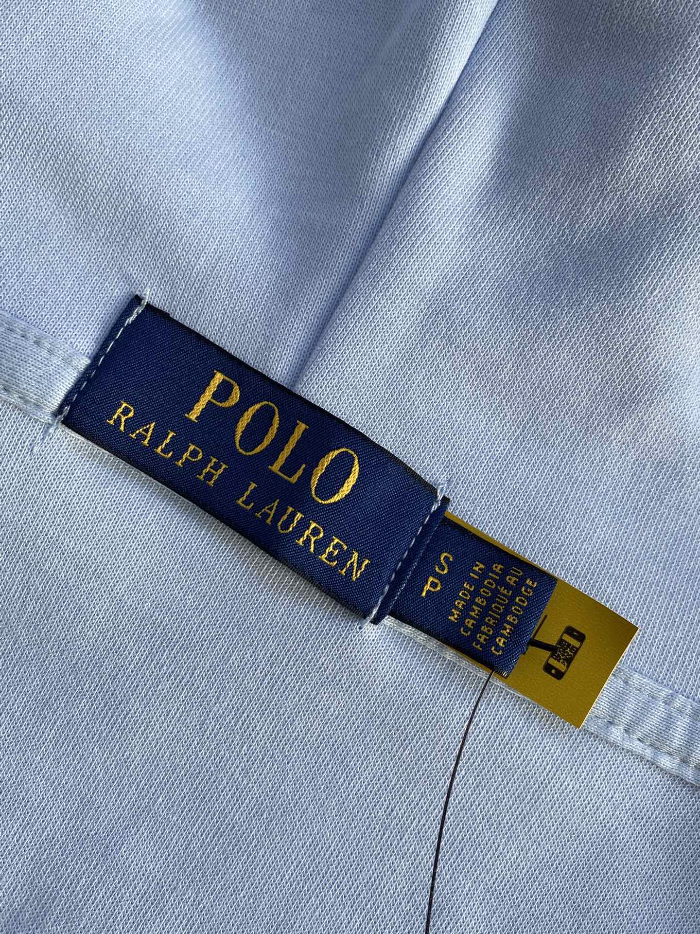 Polo Ralph Lauren Hellblaue Hoodie Jacke