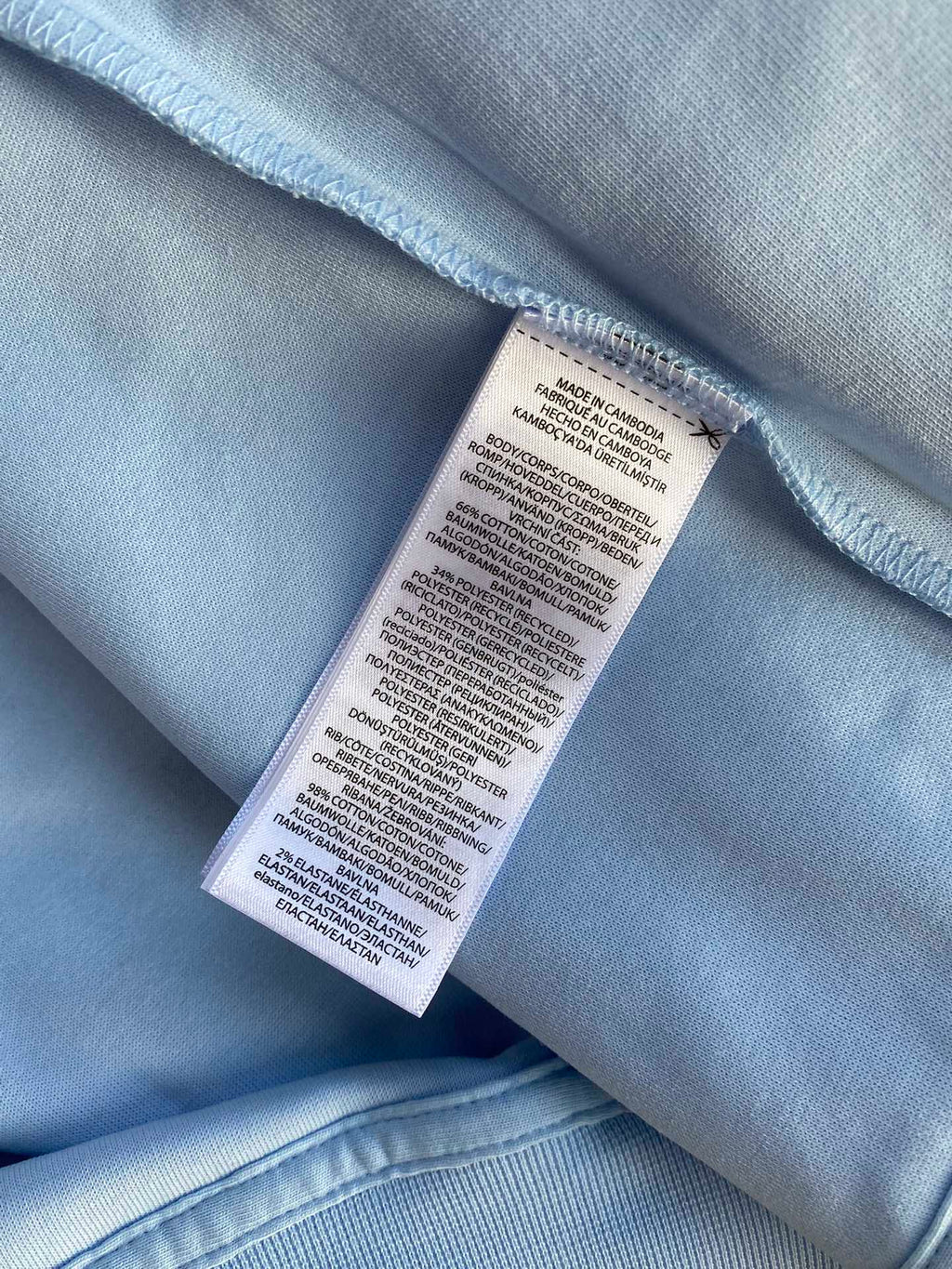 Polo Ralph Lauren Hellblaue Hoodie Jacke