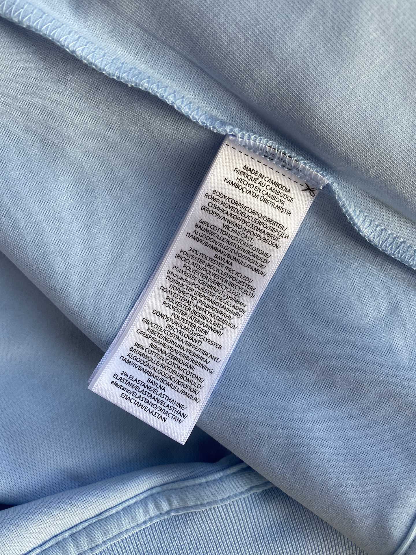 Polo Ralph Lauren Hellblaue Hoodie Jacke