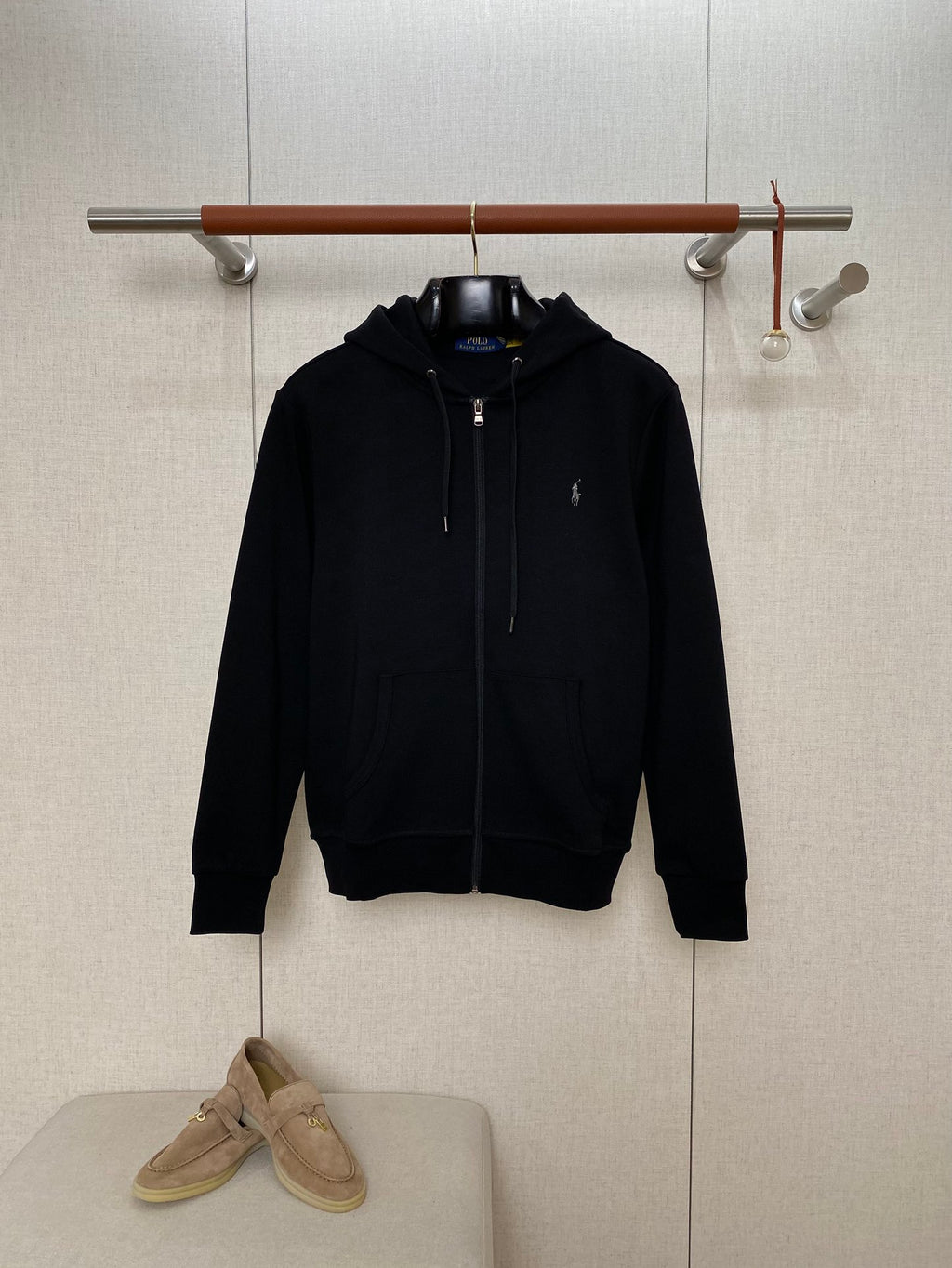 Polo Ralph Lauren Hellblaue Hoodie Jacke