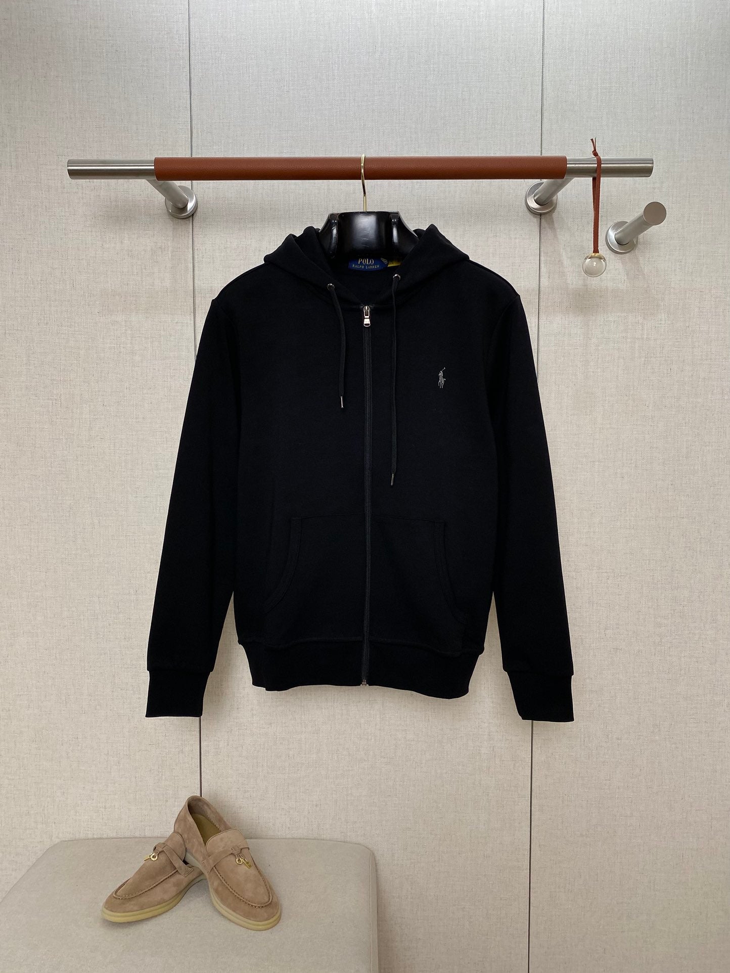 Polo Ralph Lauren Hellblaue Hoodie Jacke