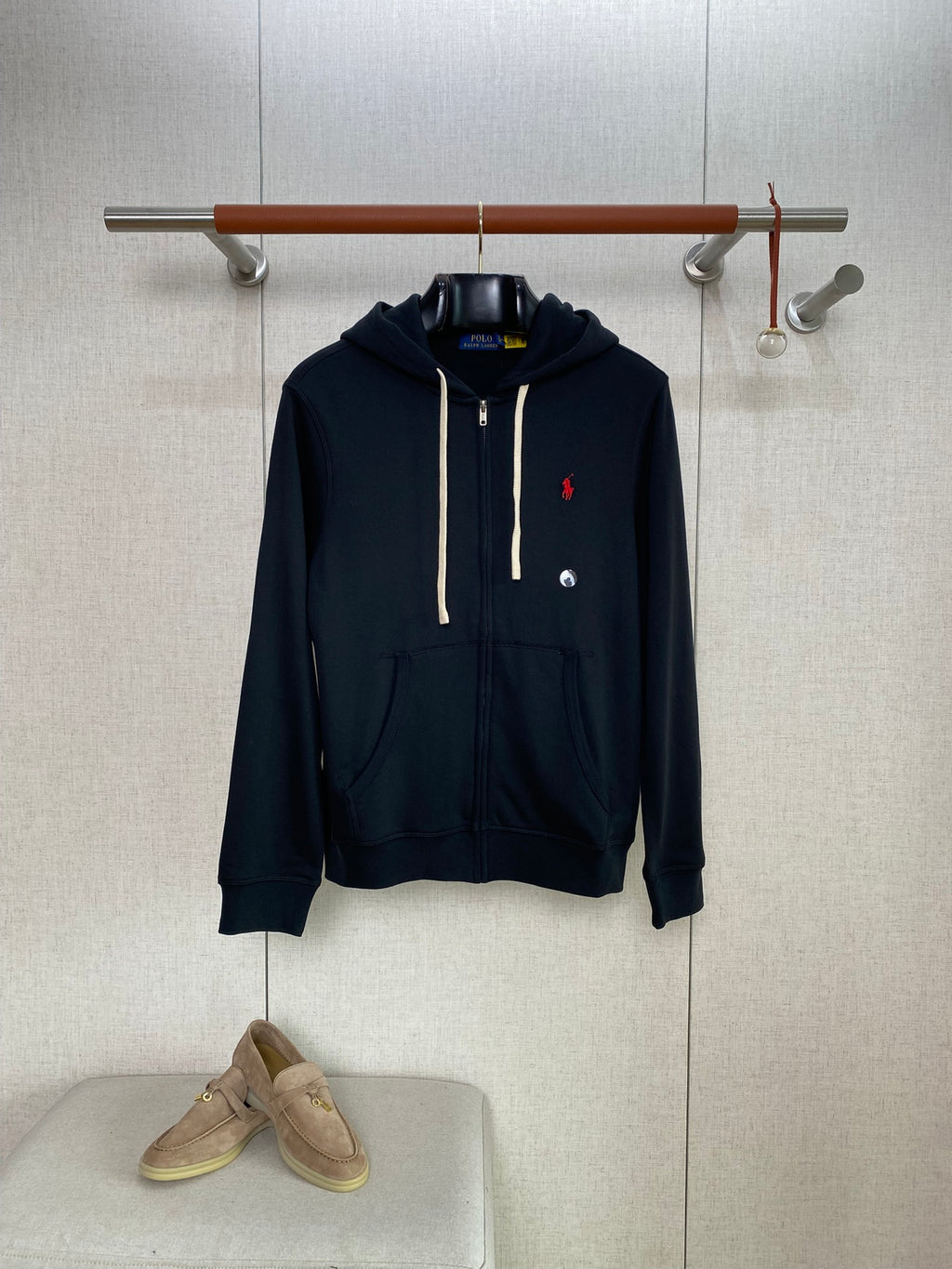 Polo Ralph Lauren Schwarze Hoodie Jacke