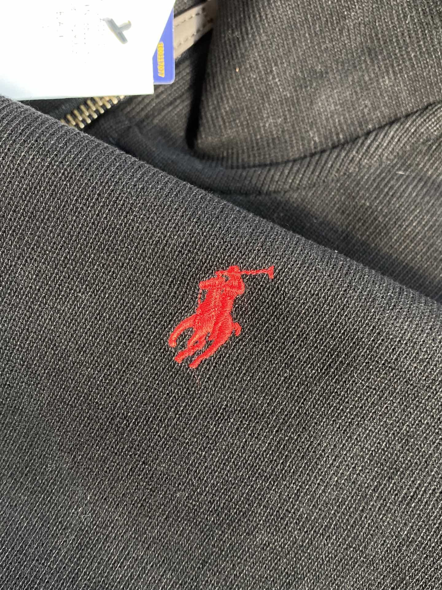 Polo Ralph Lauren Schwarzer Half Zip Pullover