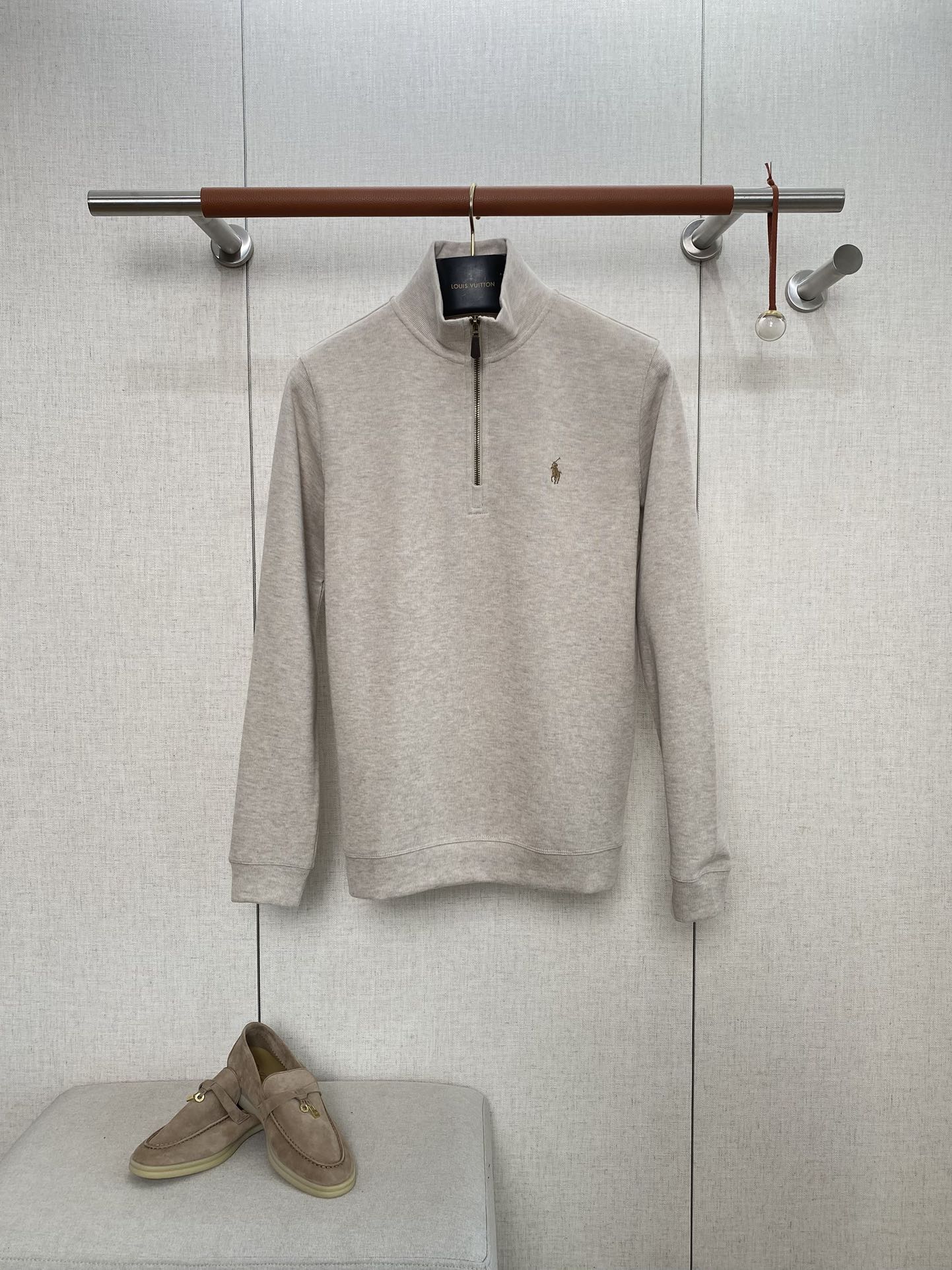 Polo Ralph Lauren Schwarzer Half Zip Pullover