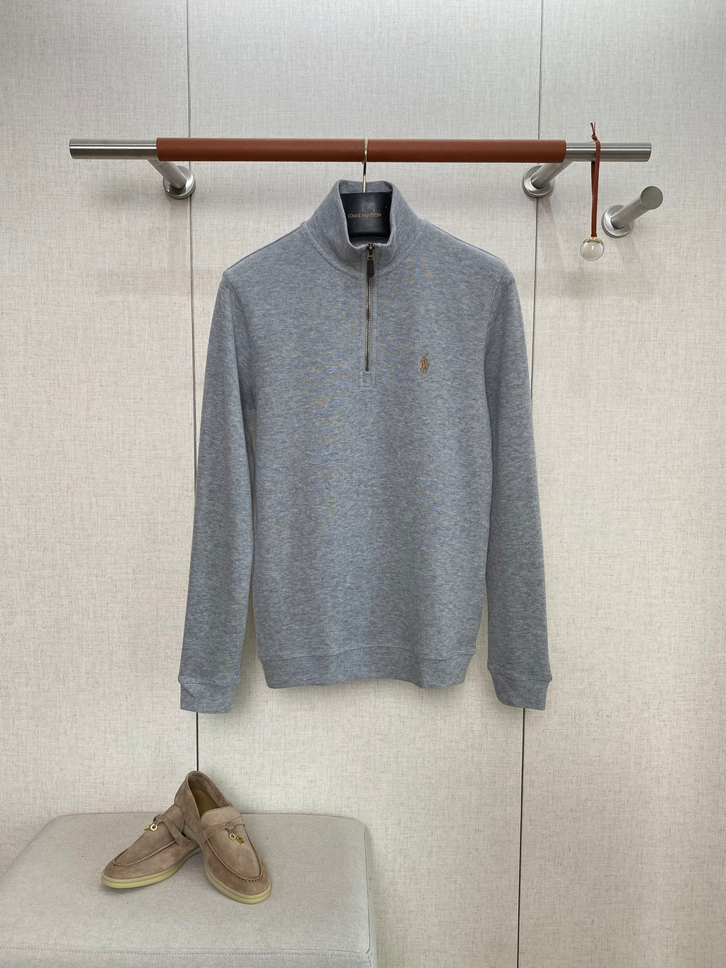 Polo Ralph Lauren Schwarzer Half Zip Pullover