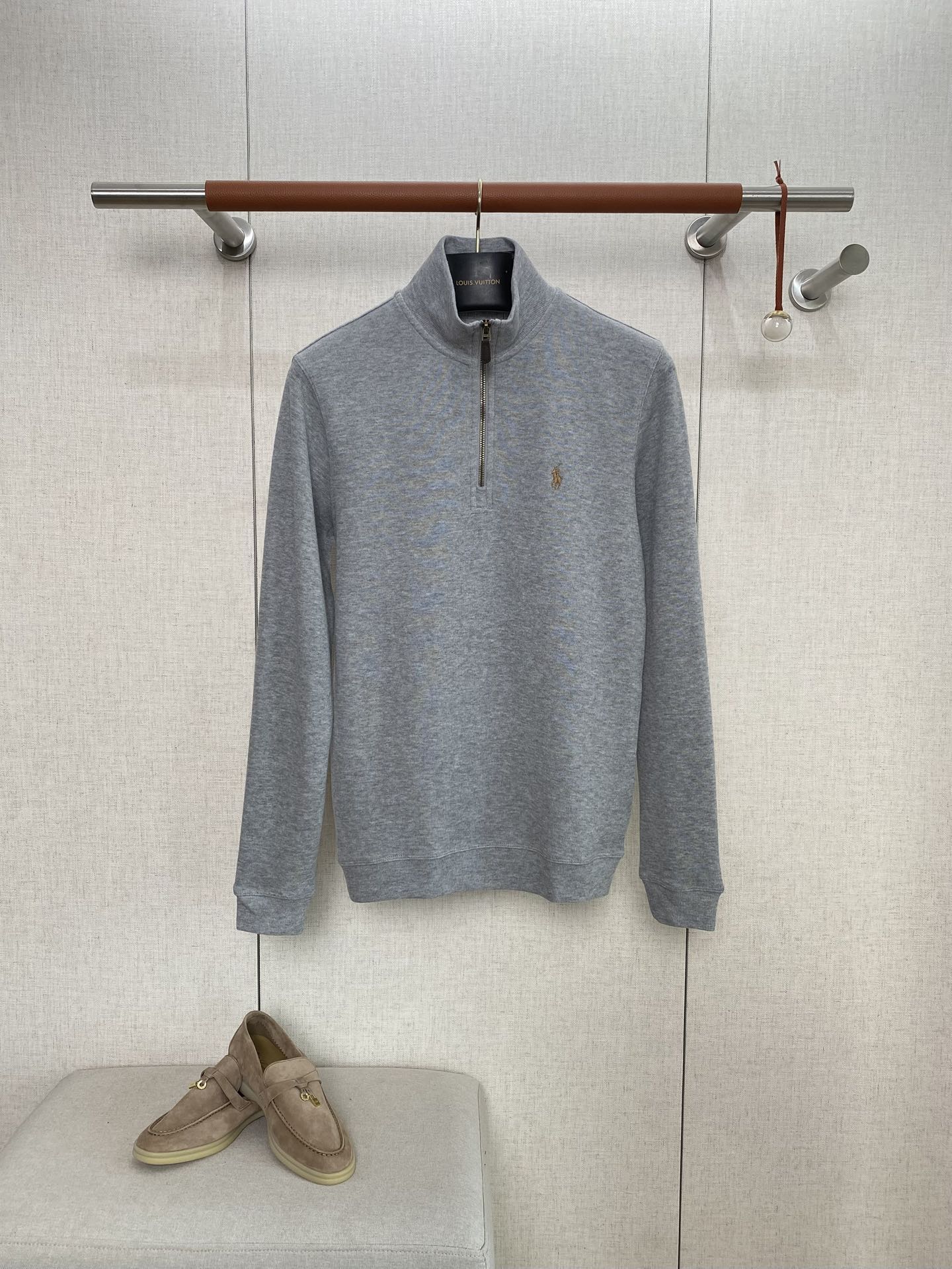 Polo Ralph Lauren Schwarzer Half Zip Pullover