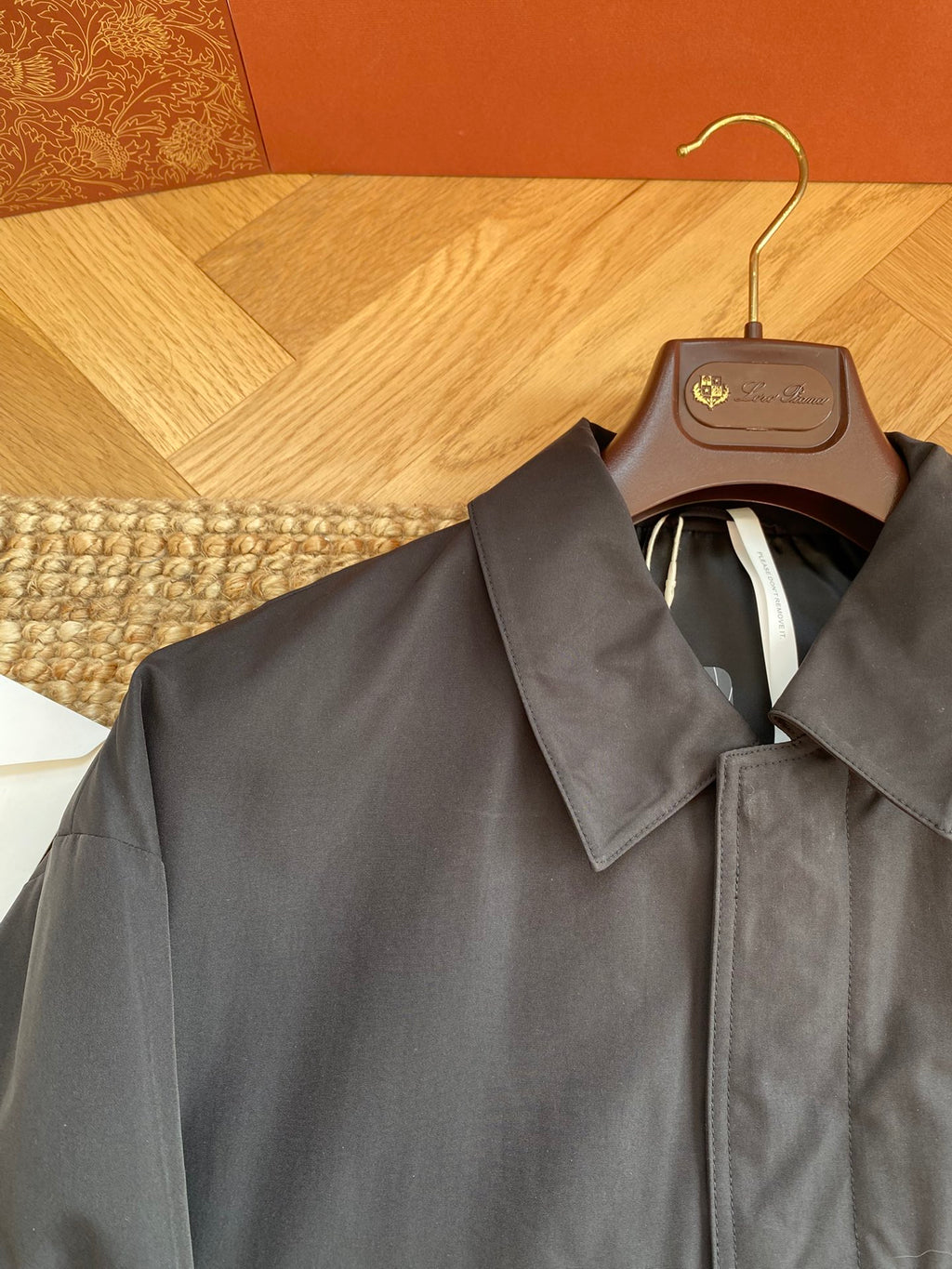 Schwarze Utility-Jacke