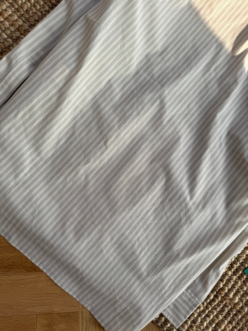 THE ROW Dior Beiges Gestreiftes Hemd Elegante Linien & Zeitloser Chic