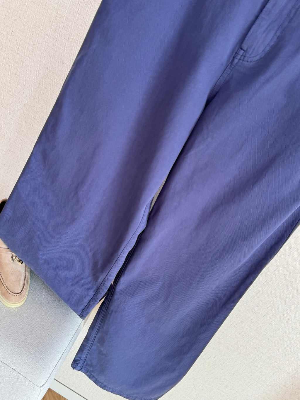 THE ROW Marineblaue Hose Eleganter Minimalismus & Moderner Komfort