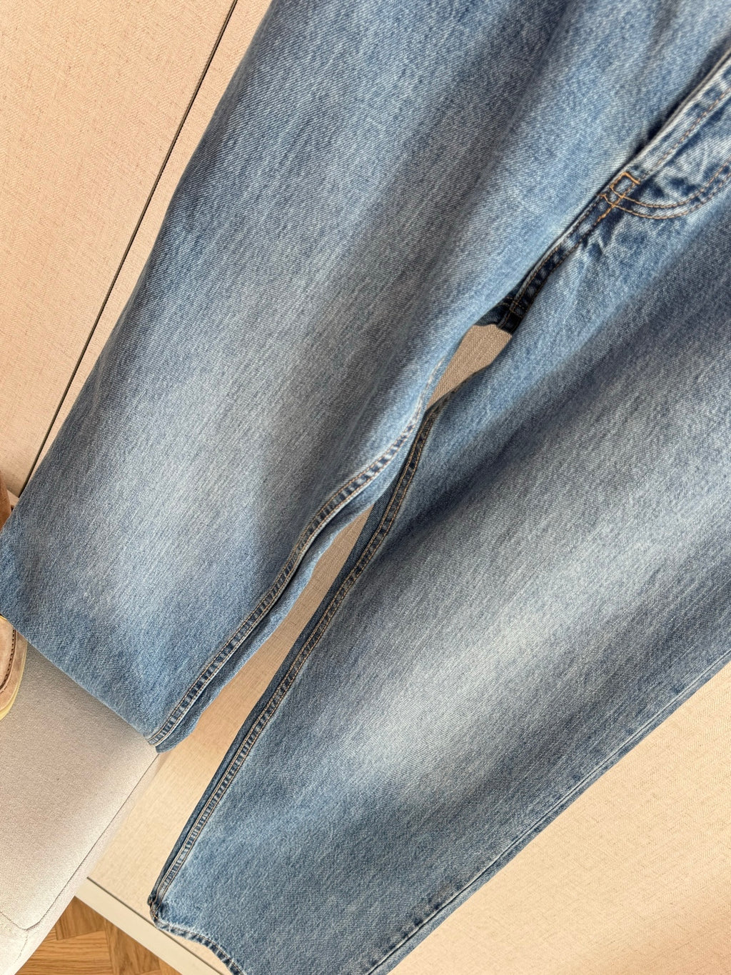 THE ROW Mittelblaue Straight-Leg Jeans Zeitloser Denim & Lässiger Komfort