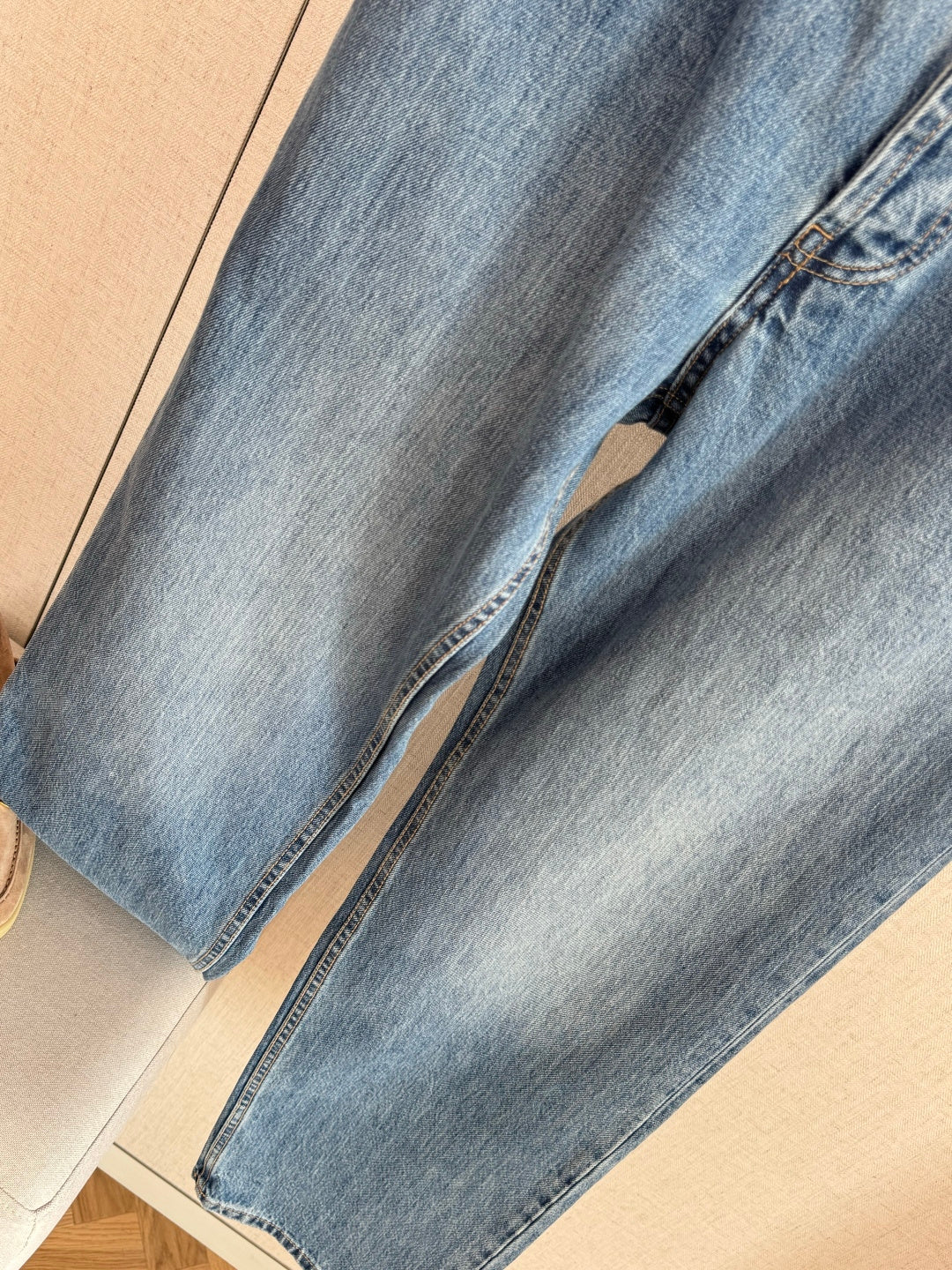 THE ROW Mittelblaue Straight-Leg Jeans Zeitloser Denim & Lässiger Komfort