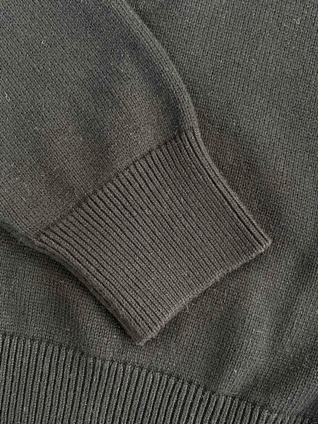 The Row Dunkelblaues Strick-Poloshirt Minimalistische Eleganz & Weicher Komfort