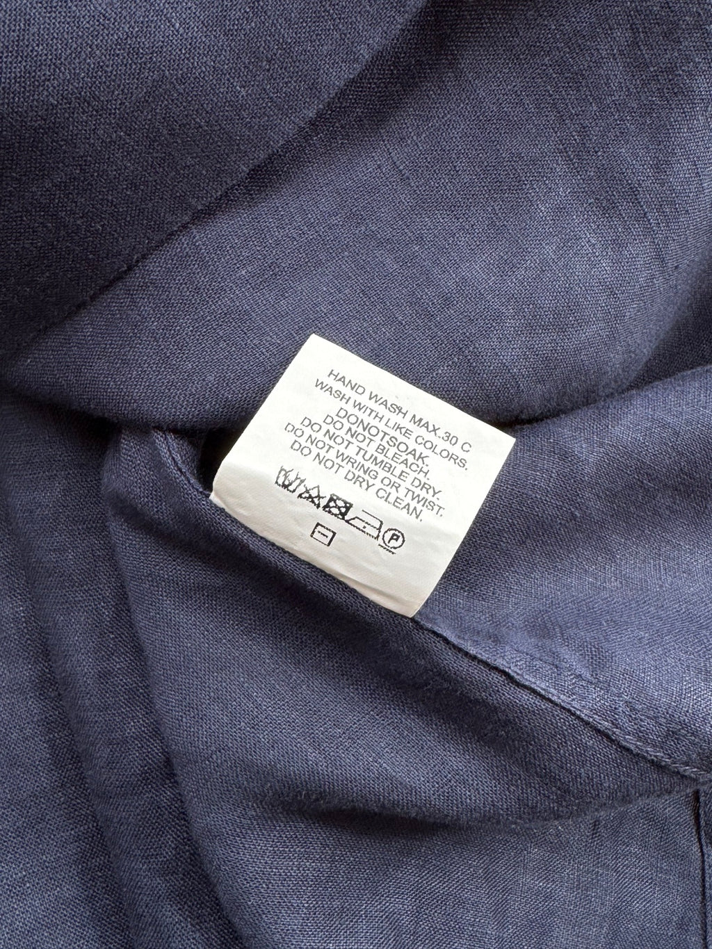 Brunello Cucinelli Hemd in Dunkelblau aus leichtem Stoff mit Brusttasche