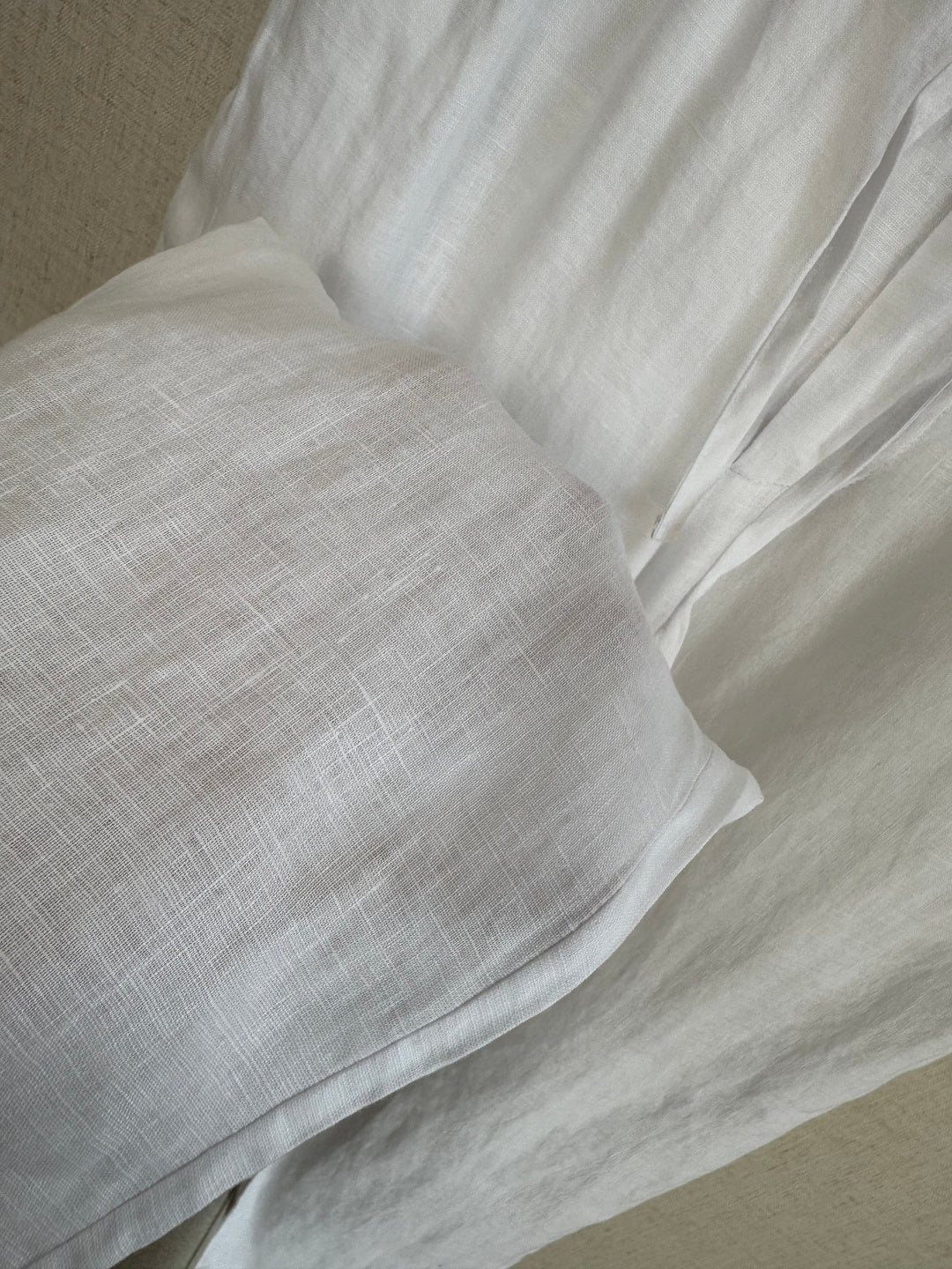 Loro Piana Leinenhose Weiss – Leichte Sommerhose mit Elastikbund