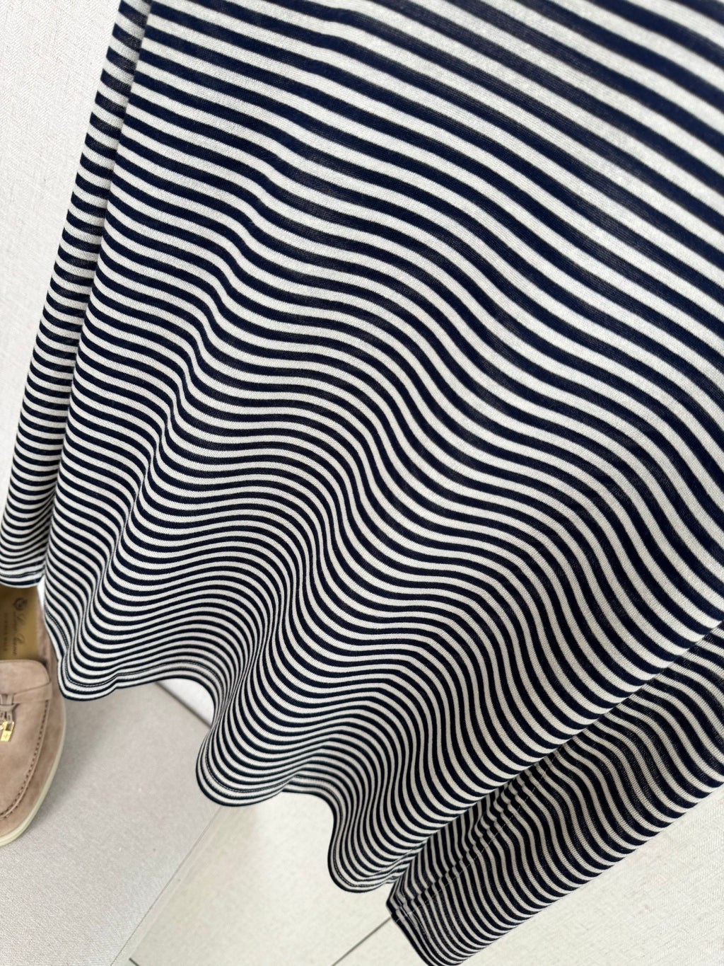 Loro Piana Rollkragenpullover – Schwarz-Weiss Langarmshirt mit modernem Look