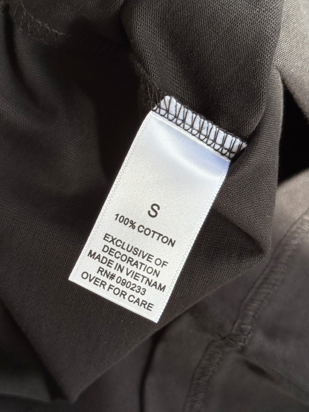 Dior – Schwarzes T-Shirt aus Baumwolle mit Brusttasche