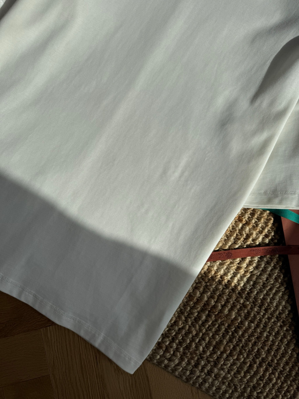 Dior – Weisses T-Shirt aus Baumwolle mit Brusttasche