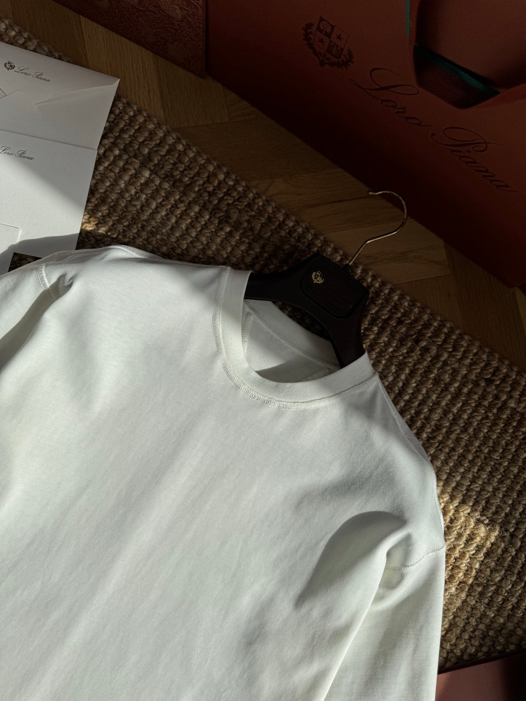 Dior – Weisses T-Shirt aus Baumwolle mit Brusttasche