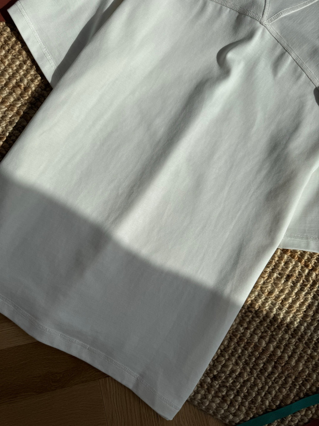 Dior – Weisses T-Shirt aus Baumwolle mit Brusttasche