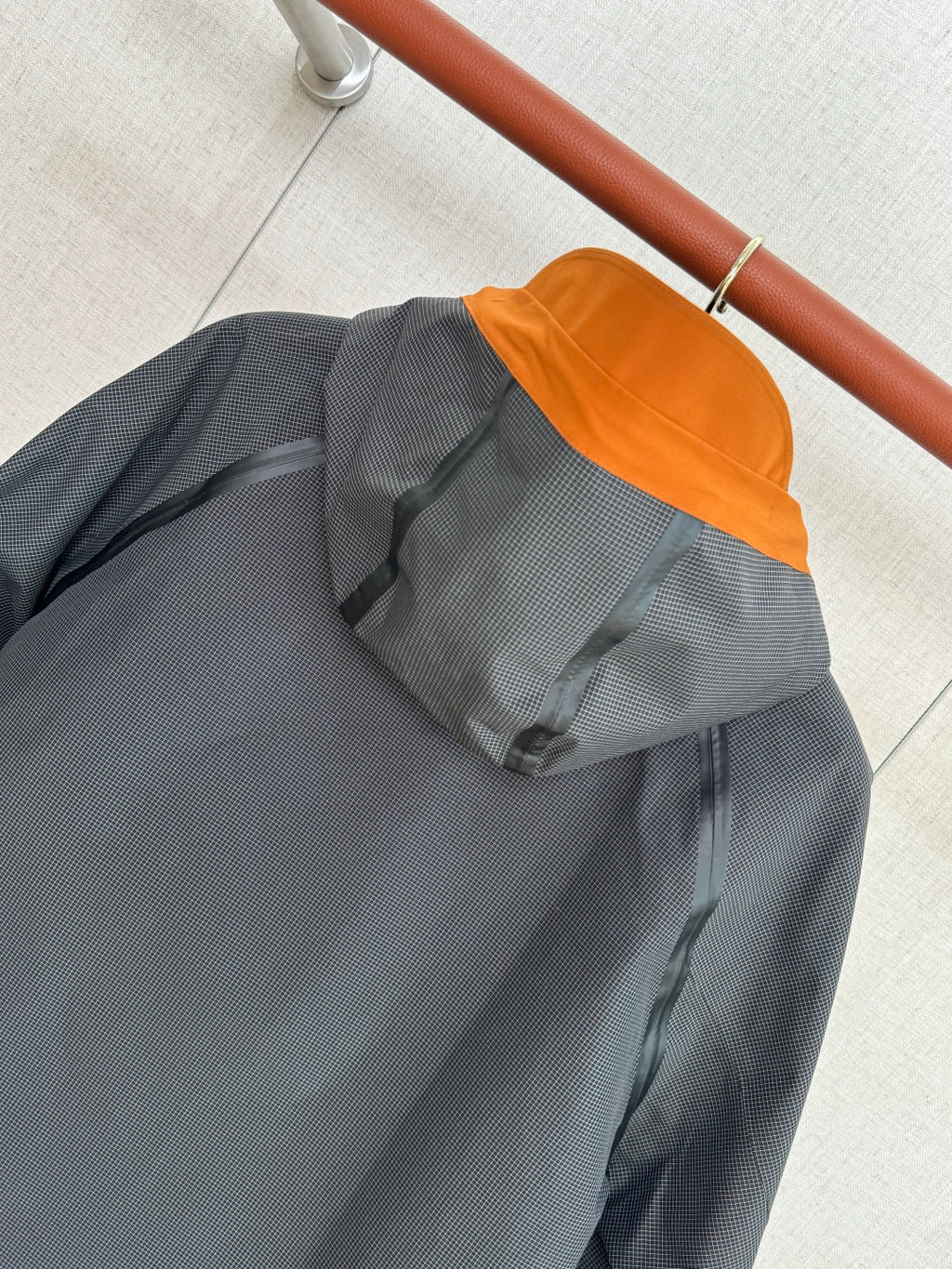 ZEGNA Schwarze Windbreaker Jacke