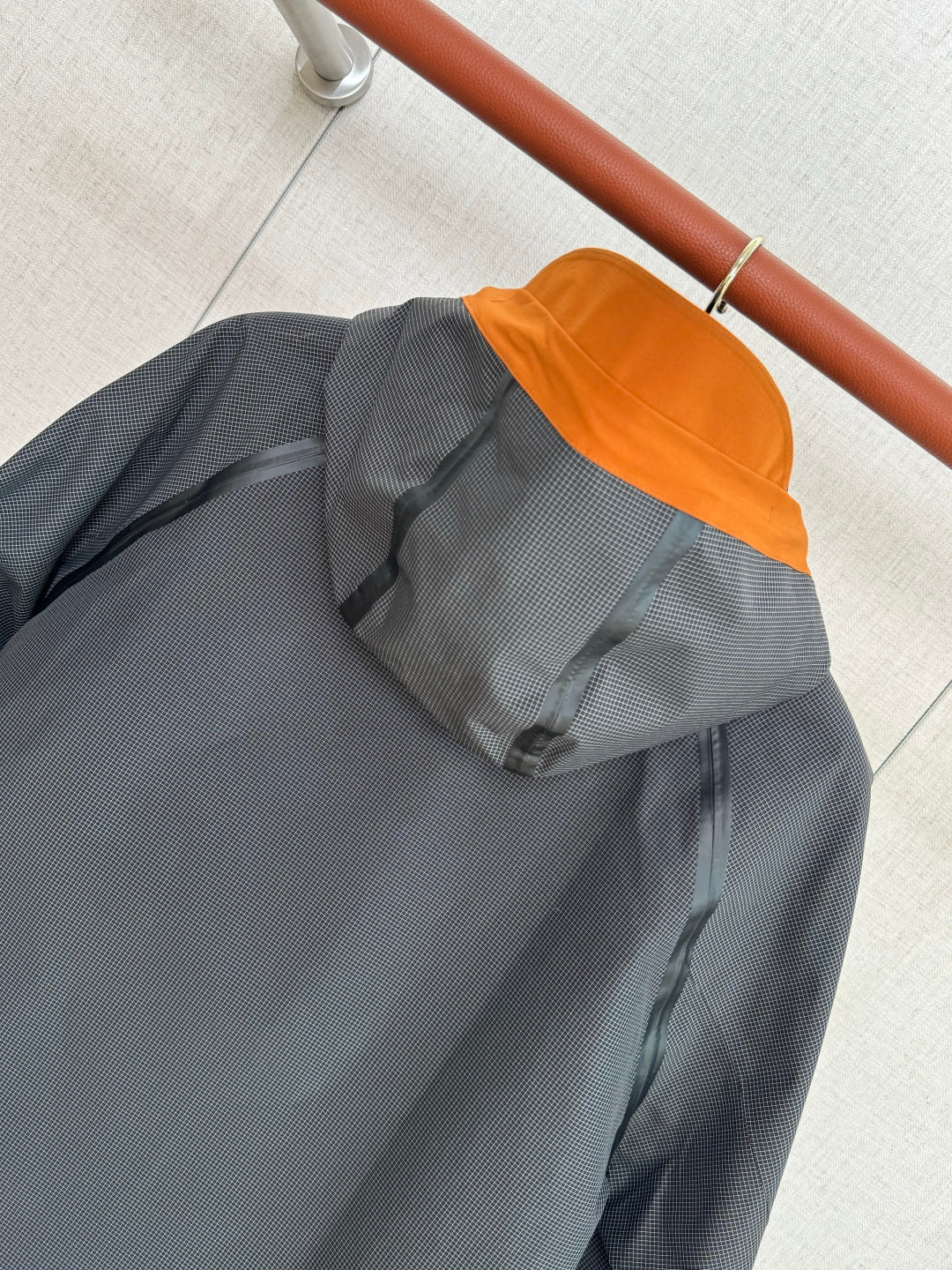 ZEGNA Schwarze Windbreaker Jacke
