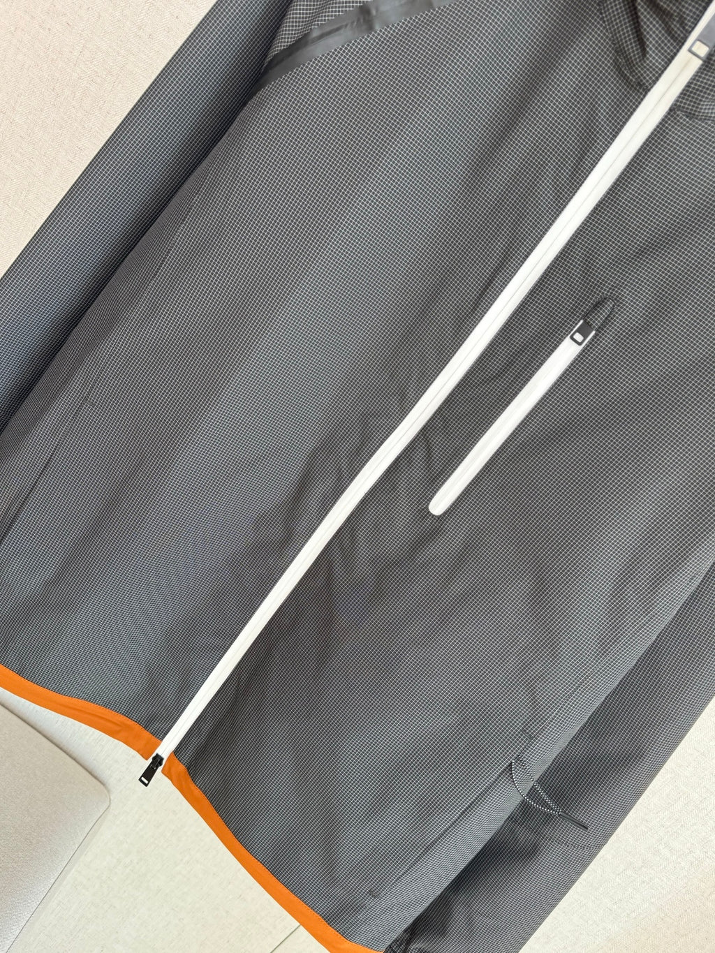 ZEGNA Schwarze Windbreaker Jacke
