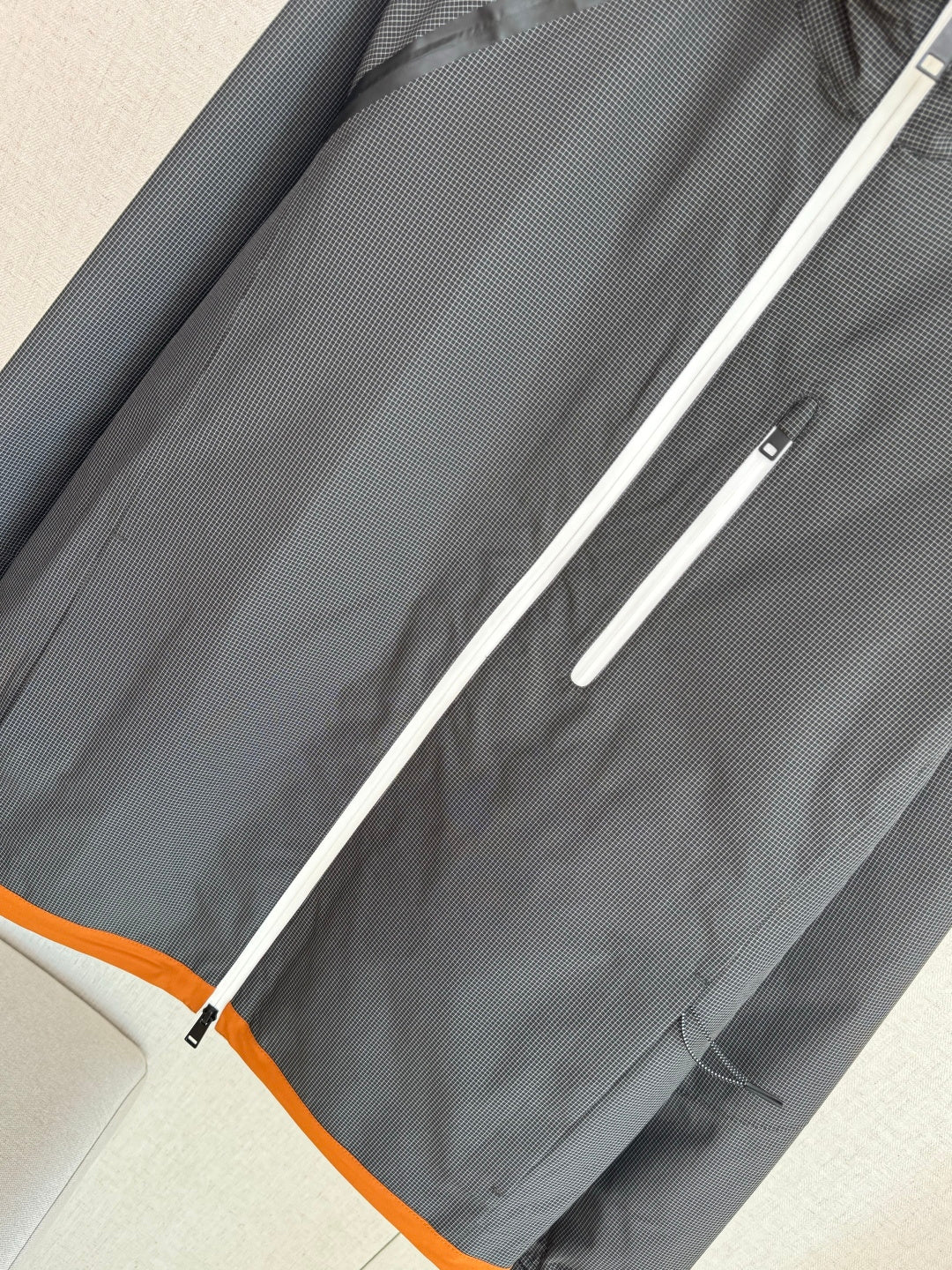 ZEGNA Schwarze Windbreaker Jacke