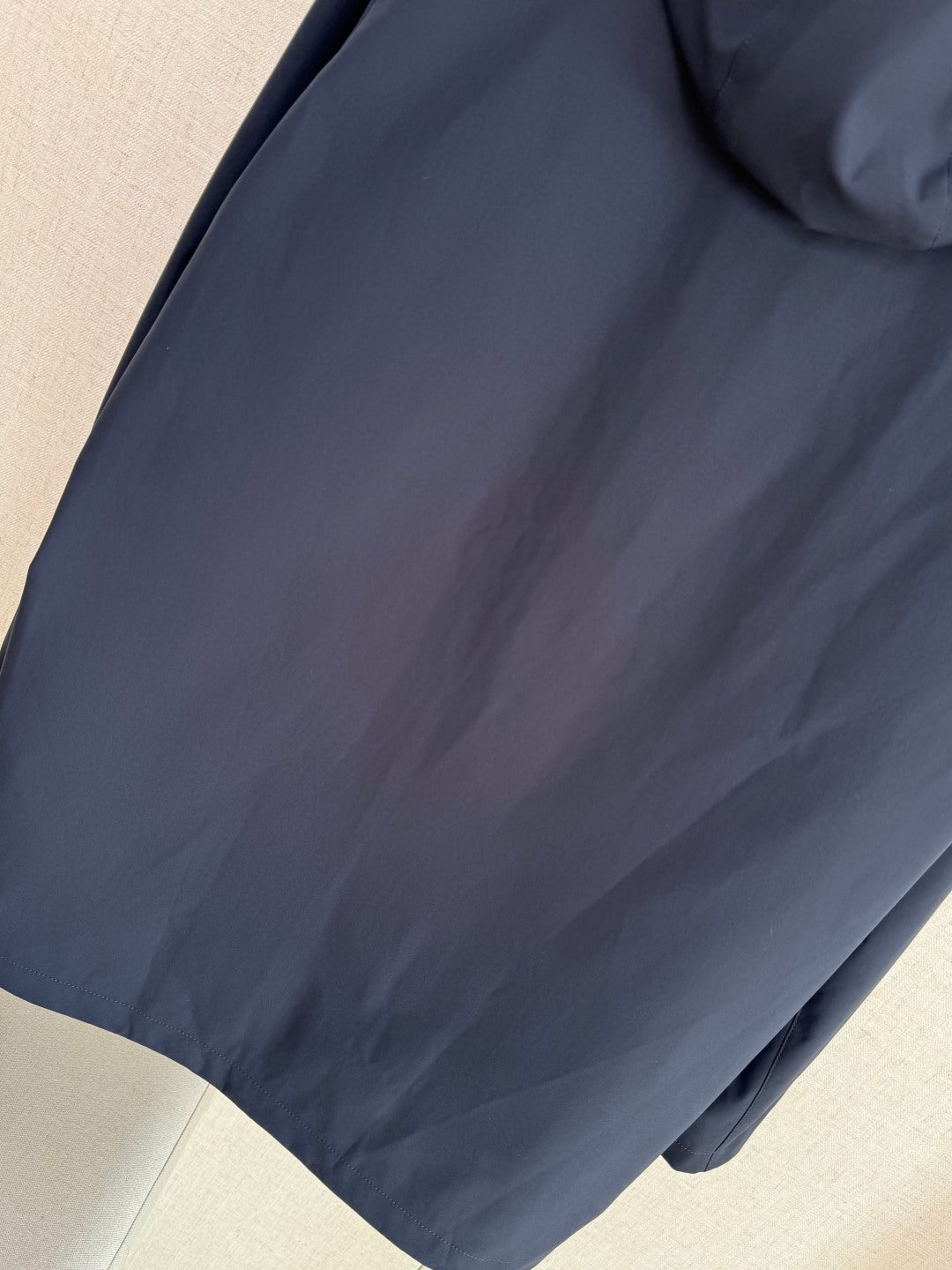 Brunello Cucinelli Outdoor-Jacke mit Kapuze – Navy Blau