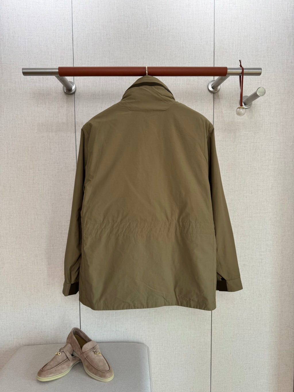 ZEGNA Olivgrüne Field Jacket