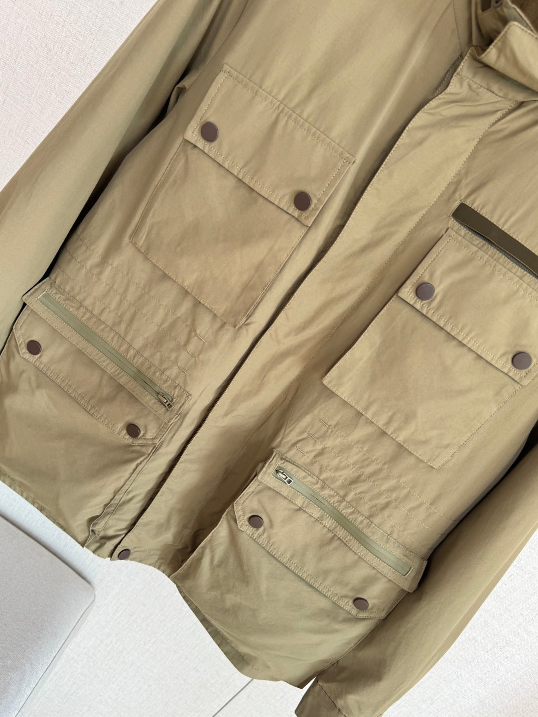ZEGNA Olivgrüne Field Jacket
