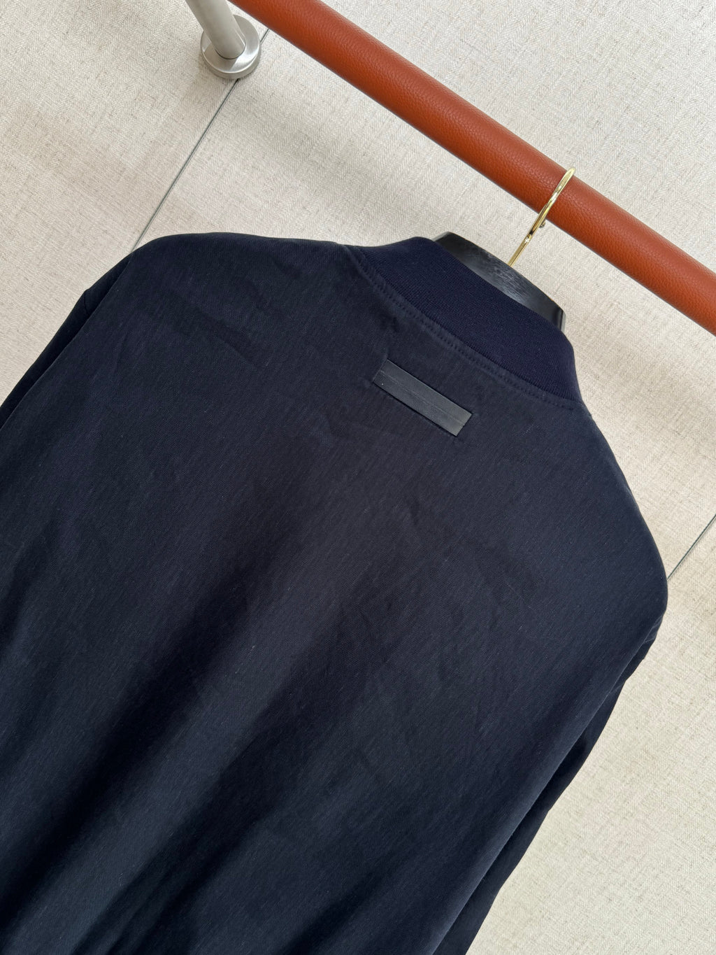 ZEGNA Dunkelblaue Bomberjacke