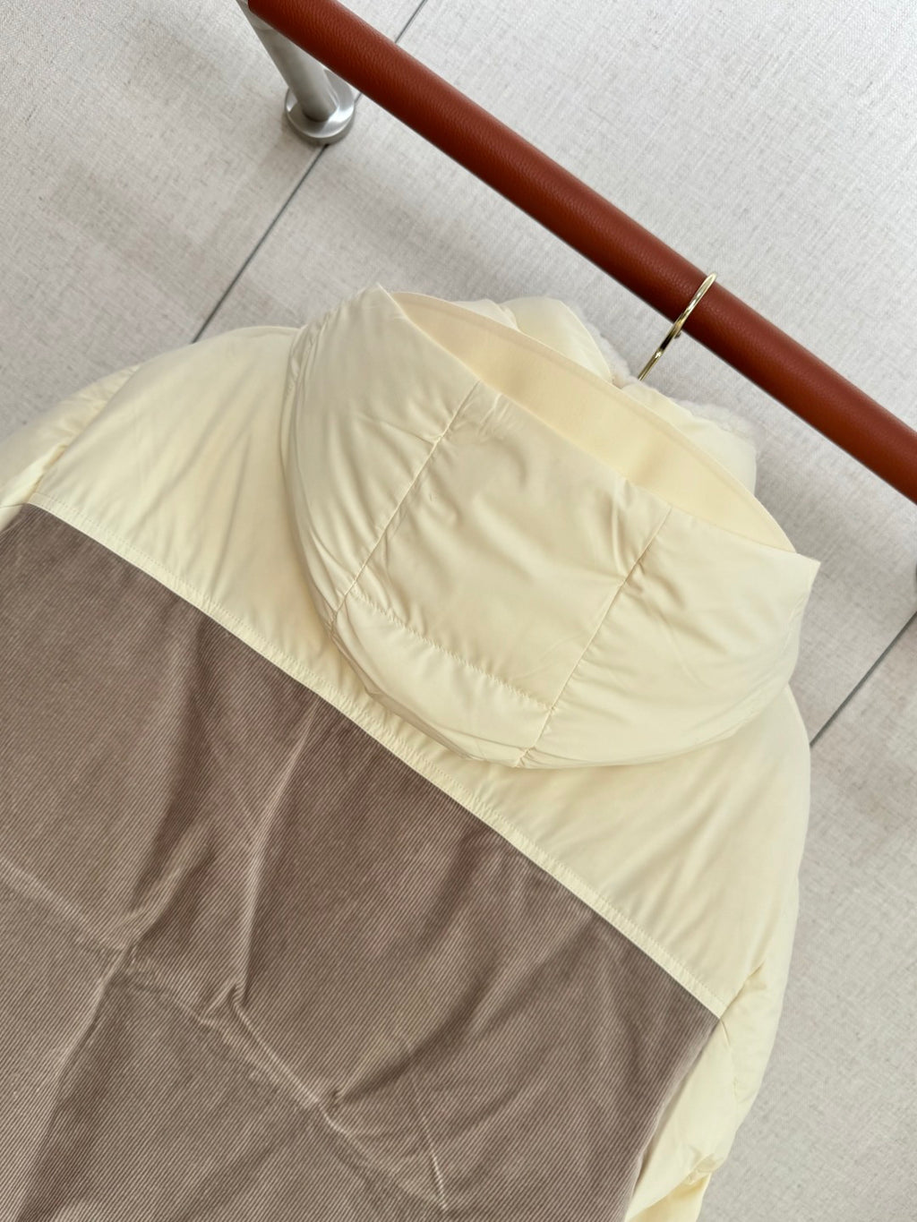 ZEGNA Zweifarbige Daunenjacke