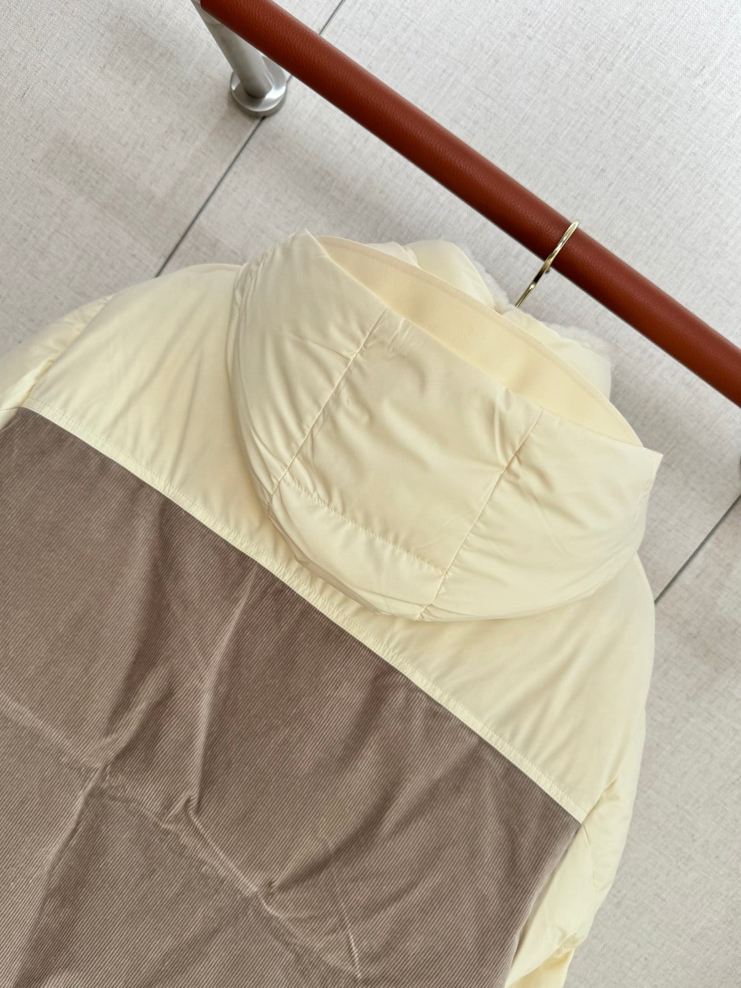 ZEGNA Zweifarbige Daunenjacke