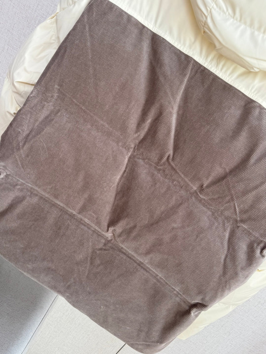 ZEGNA Zweifarbige Daunenjacke