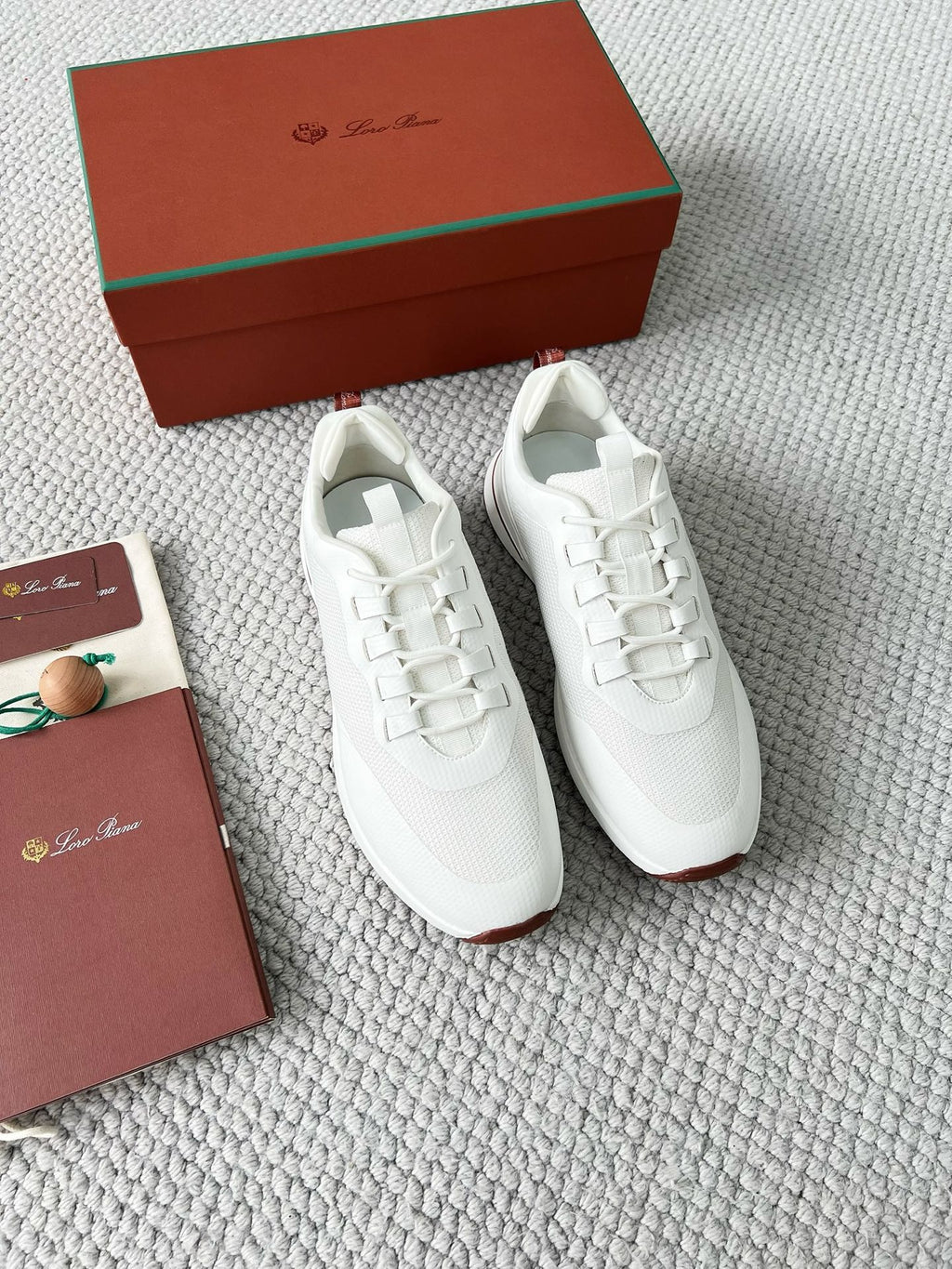 Loro Piana Active Sneaker in Weiß – Luxus-Sneaker