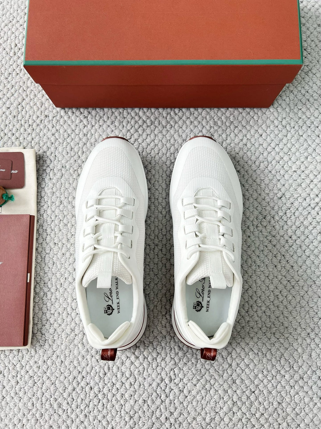 Loro Piana Active Sneaker in Weiß – Luxus-Sneaker