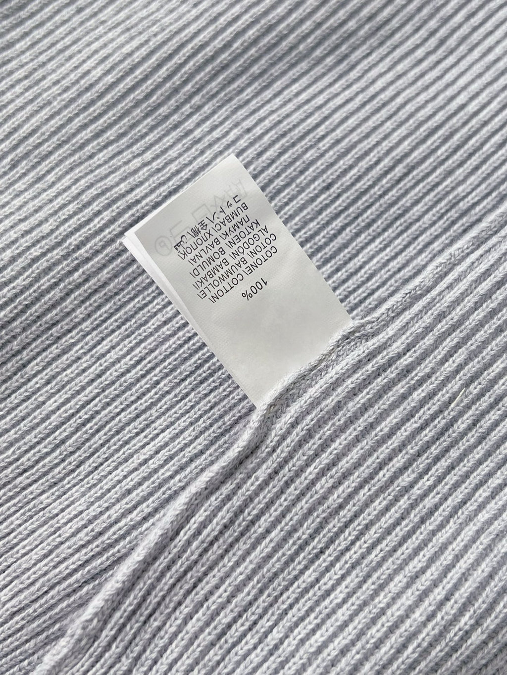 Brunello Cucinelli Herren-Strickjacke mit Zipper Hellgrau