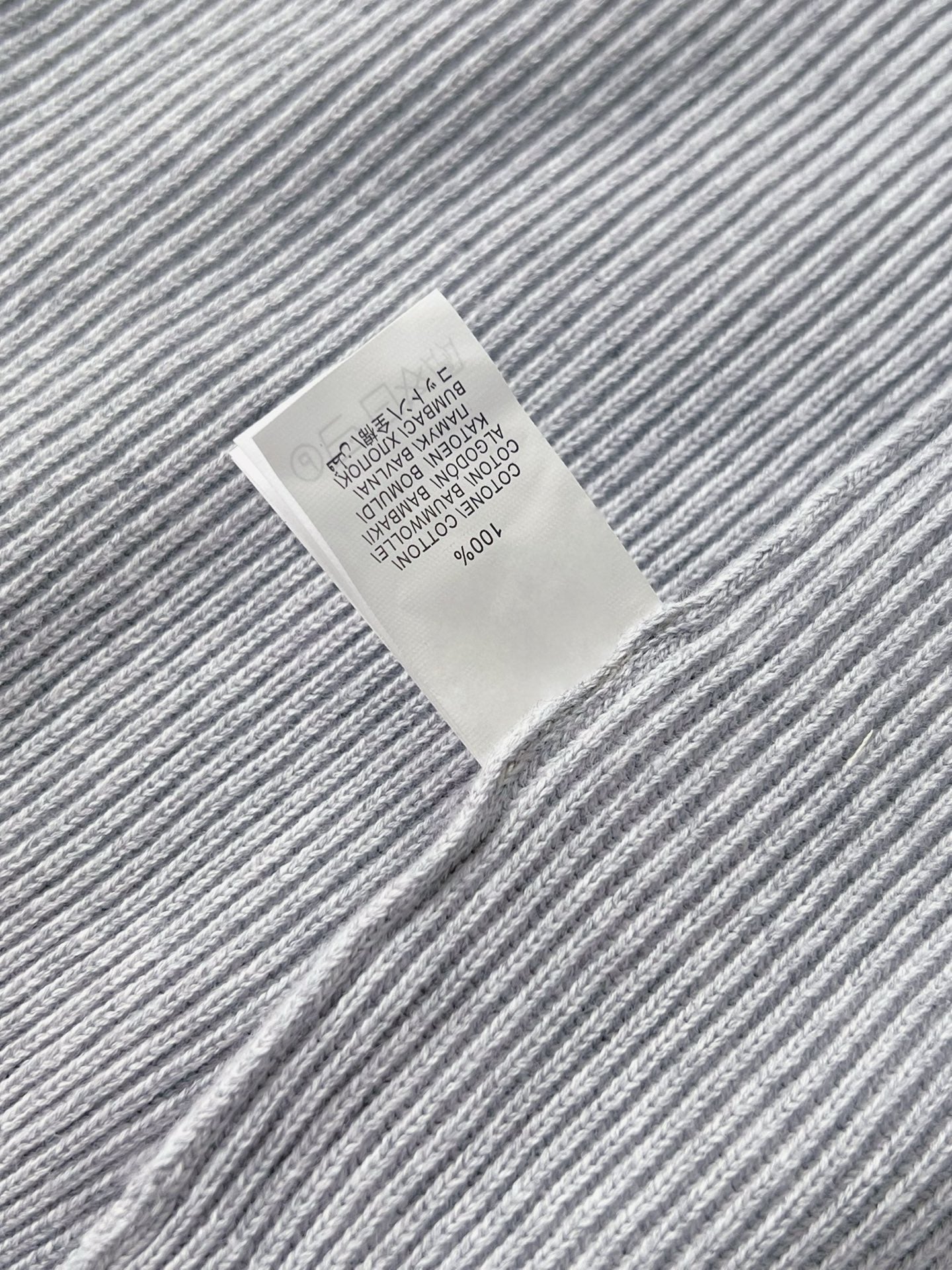 Brunello Cucinelli Herren-Strickjacke mit Zipper Hellgrau