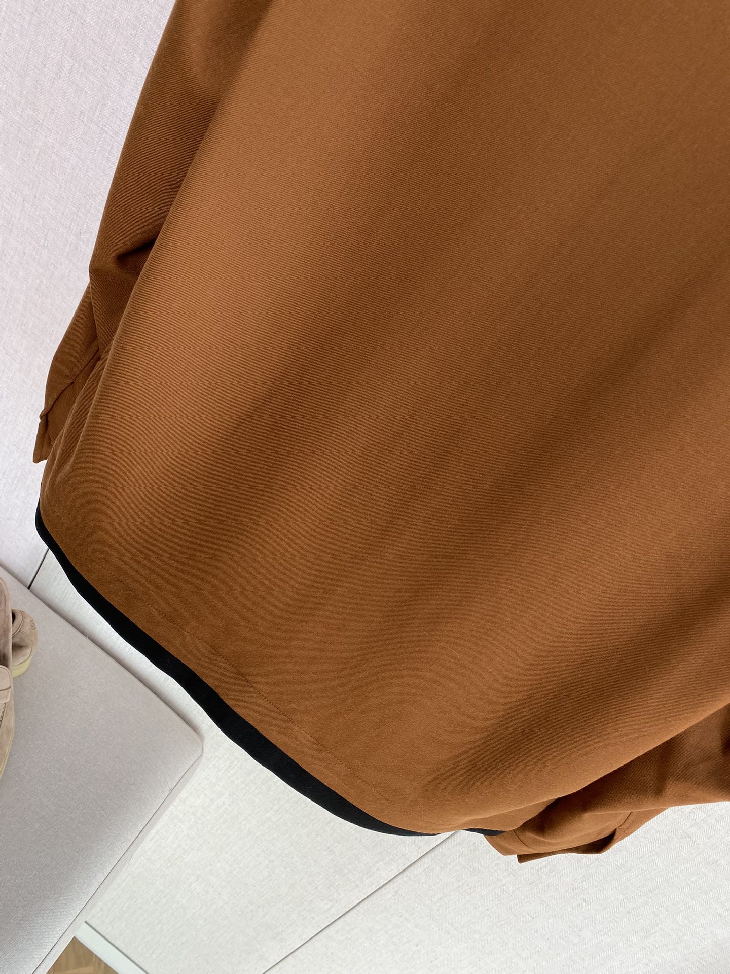 ZEGNA Braune Overshirt Jacke