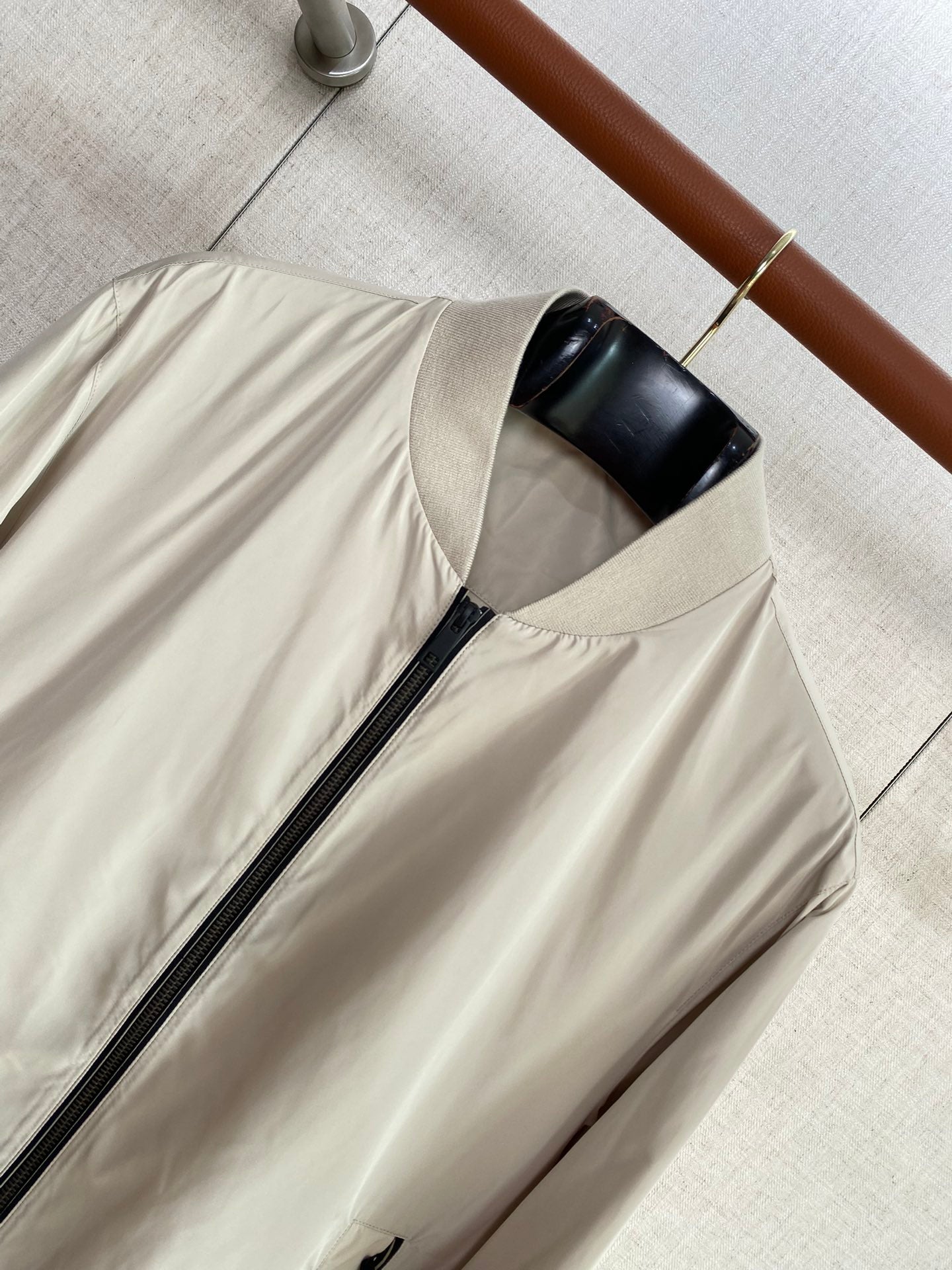 ZEGNA Beige Bomberjacke