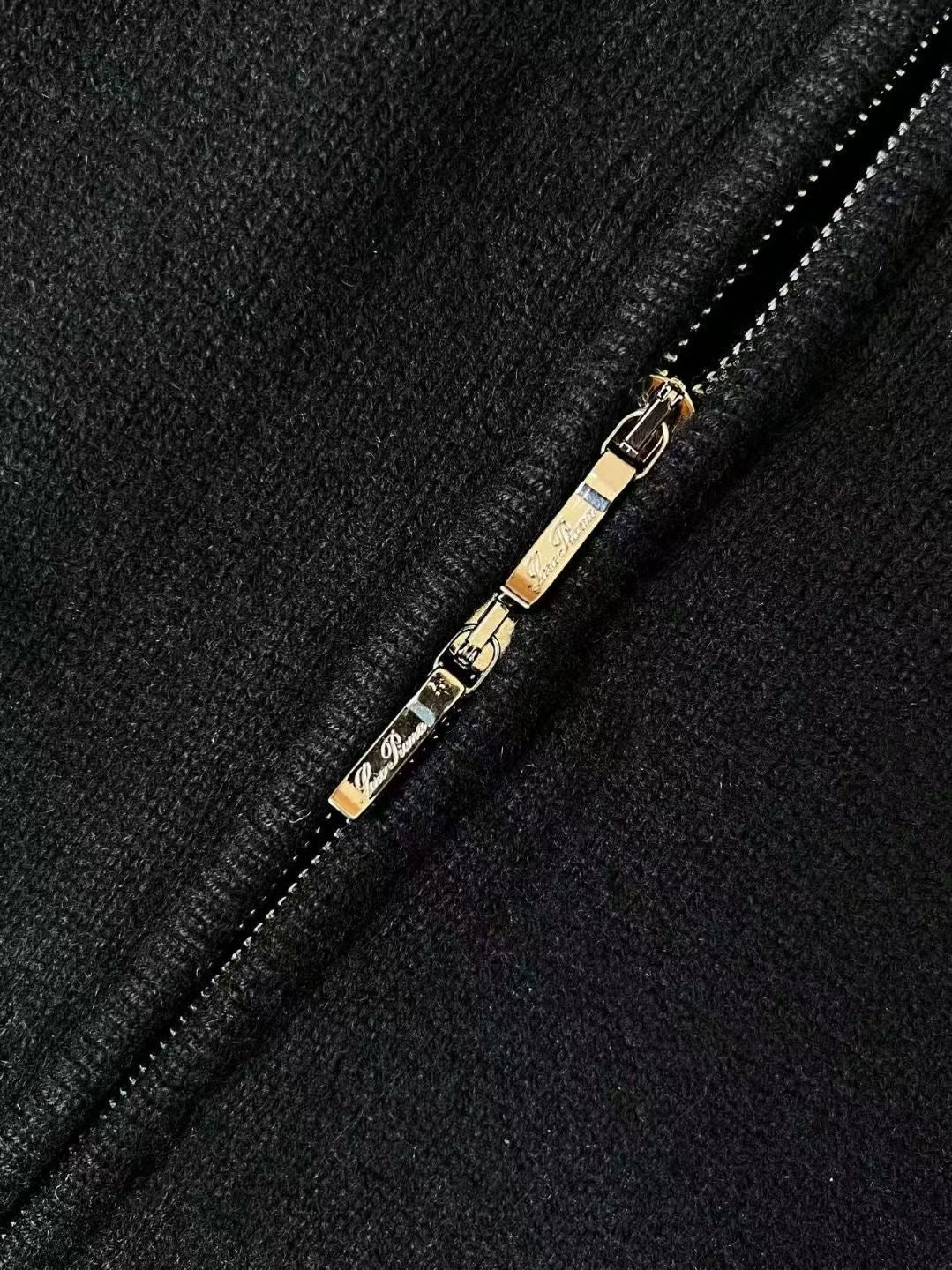Loro Piana Zip-Strickjacke in Schwarz