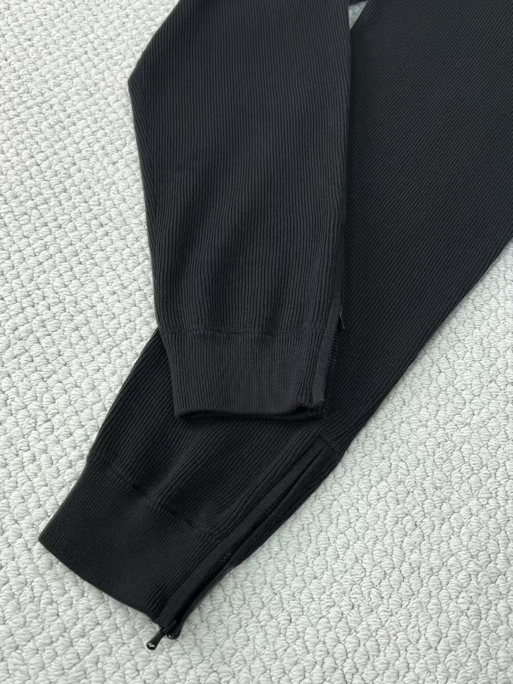 Brunello Cucinelli – Schwarze Loungehose aus Kaschmir-Mix