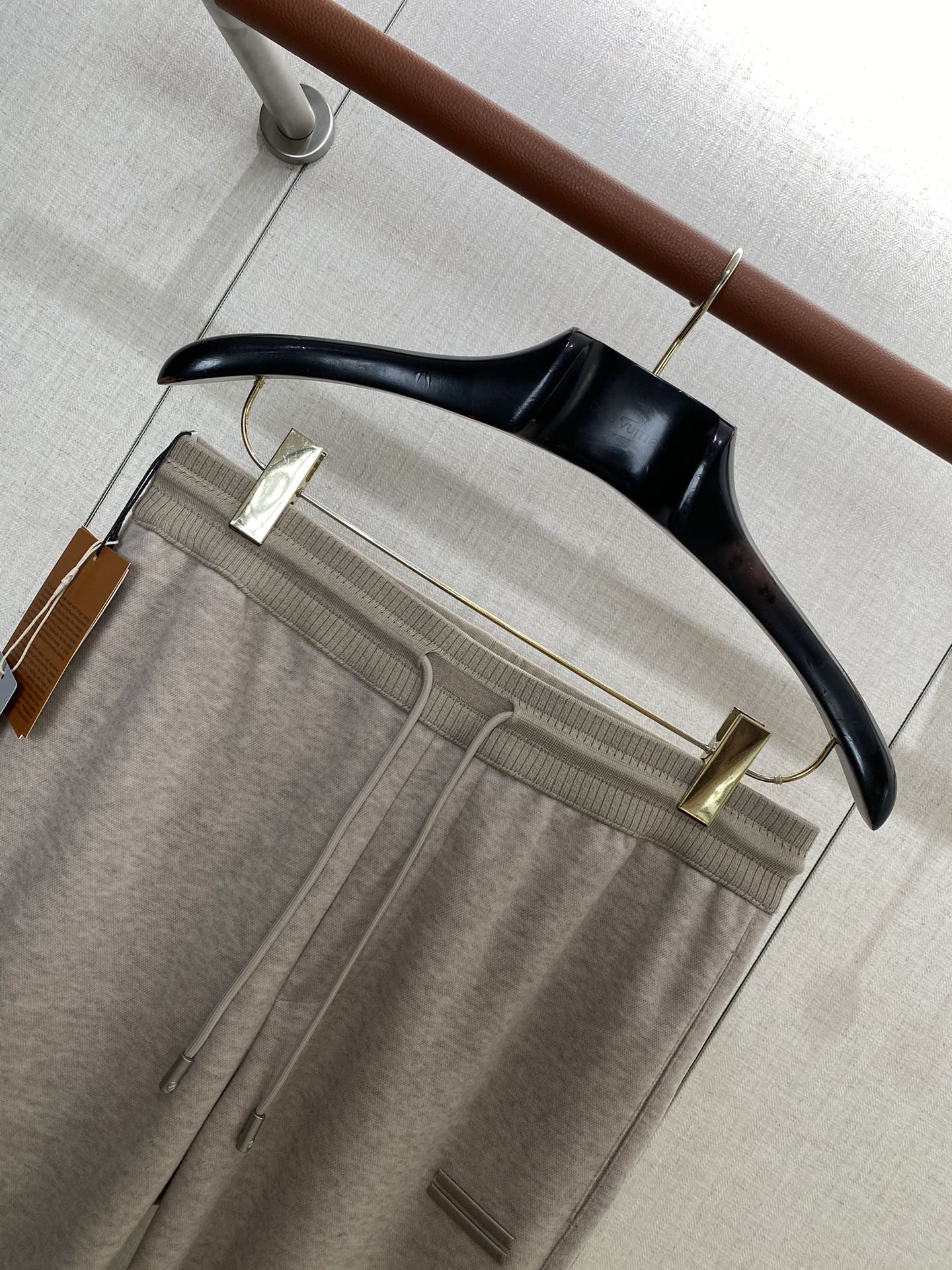 ZEGNA Hellbeige Jersey-Jogpants in entspannter Passform