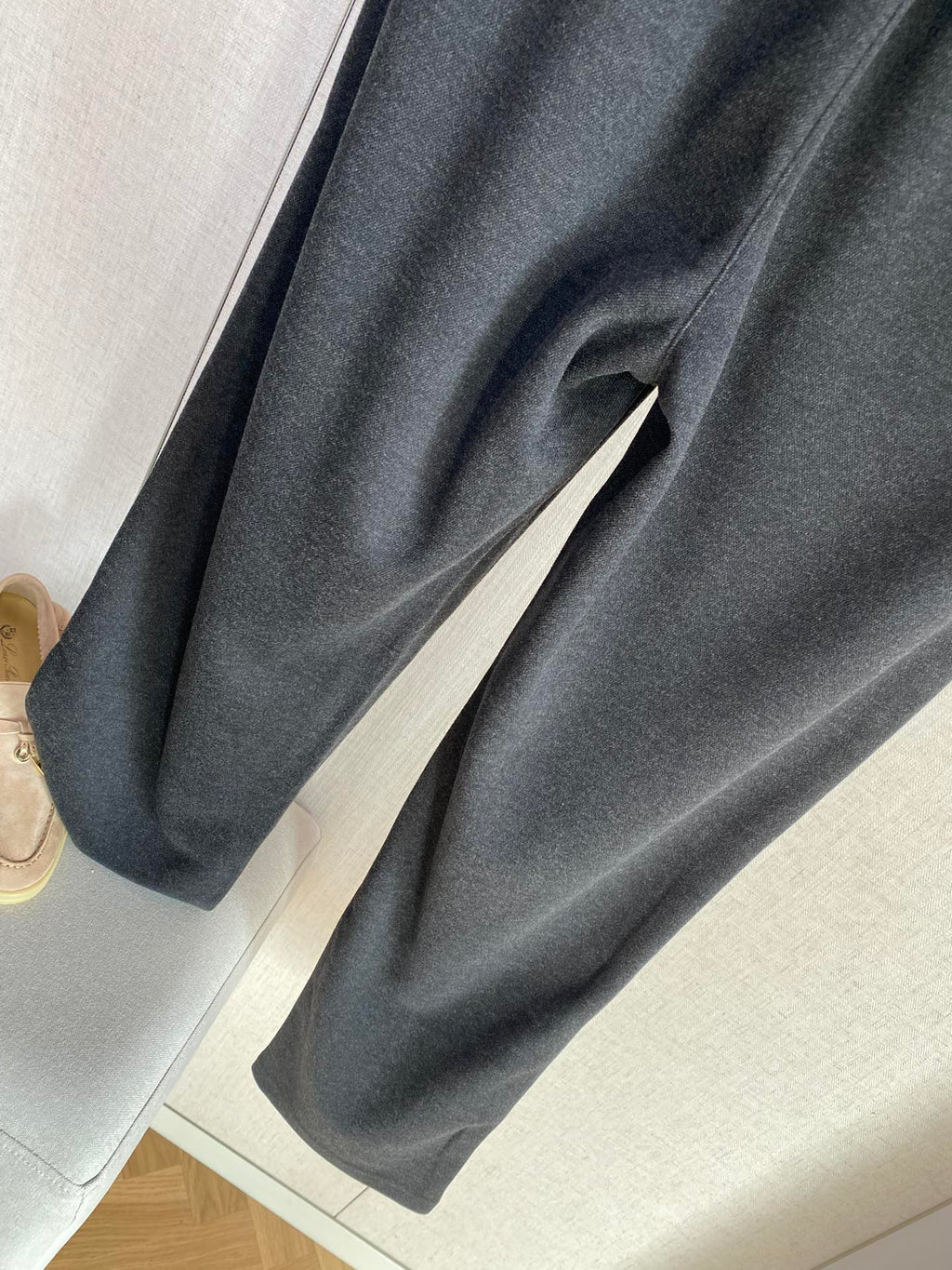 ZEGNA Schwarze Jersey-Jogpants mit elastischem Bund und geradem Bein
