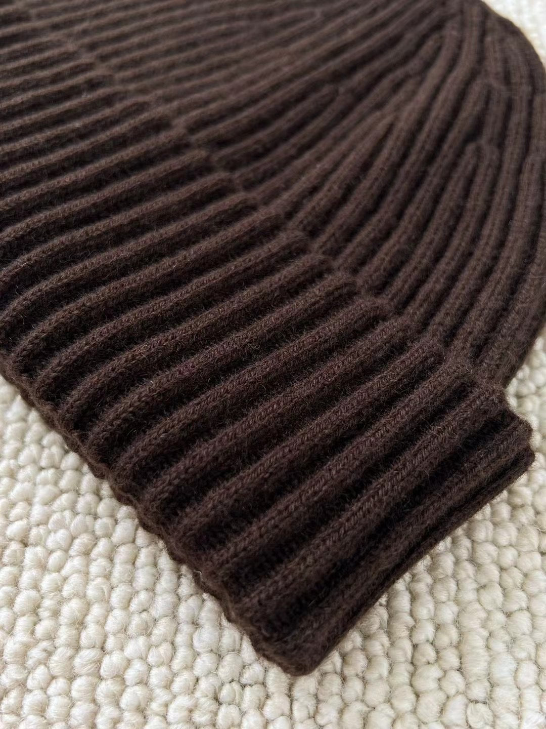 Brunello Cucinelli – Geripptes Beanie aus Kaschmir