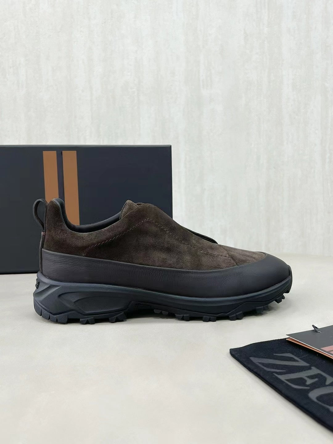 ZEGNA – Outdoor-Slip-On mit Vibram Arctic Grip