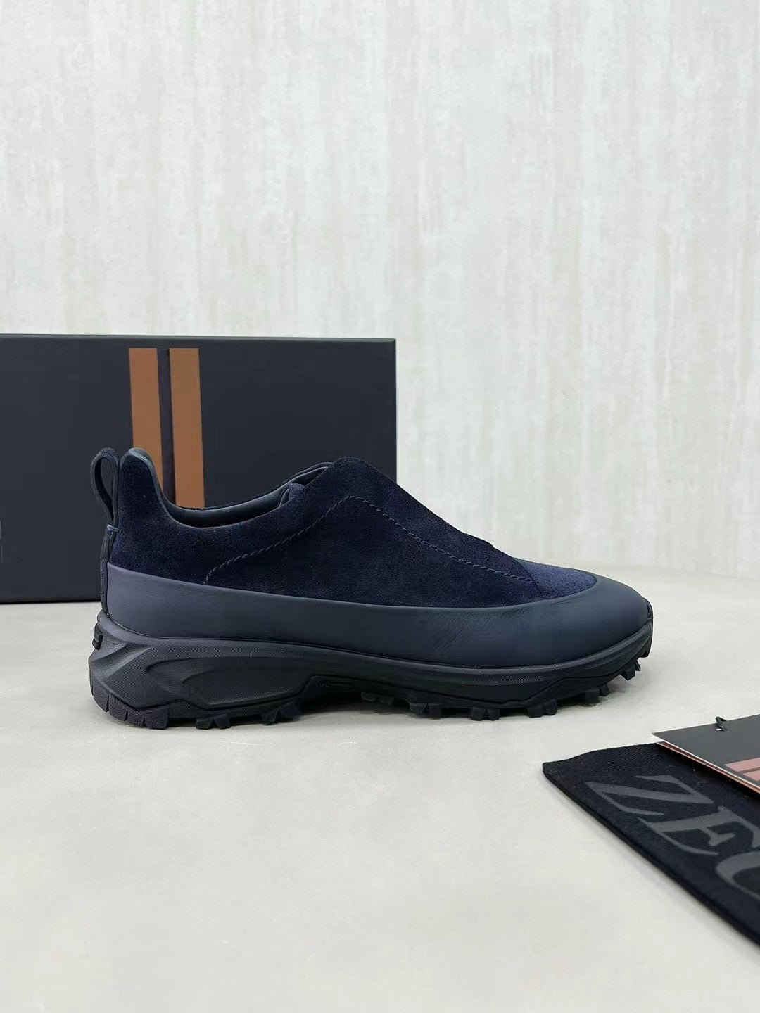 ZEGNA – Outdoor-Slip-On mit Vibram MEGAGRIP
