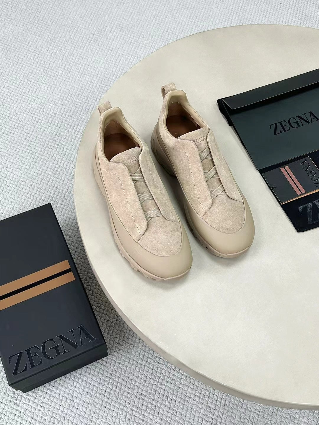 ZEGNA – Outdoor-Slip-On mit Vibram Arctic Grip